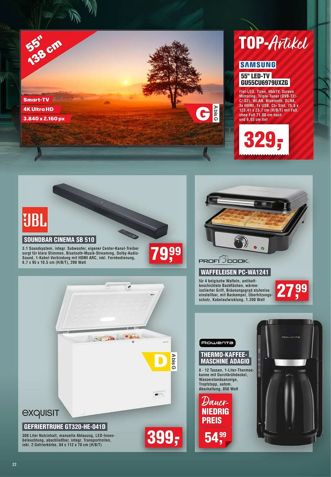 Handelshof Prospekt von 9. Oktober bis 15. Oktober 2025 - Prospekt seite 22