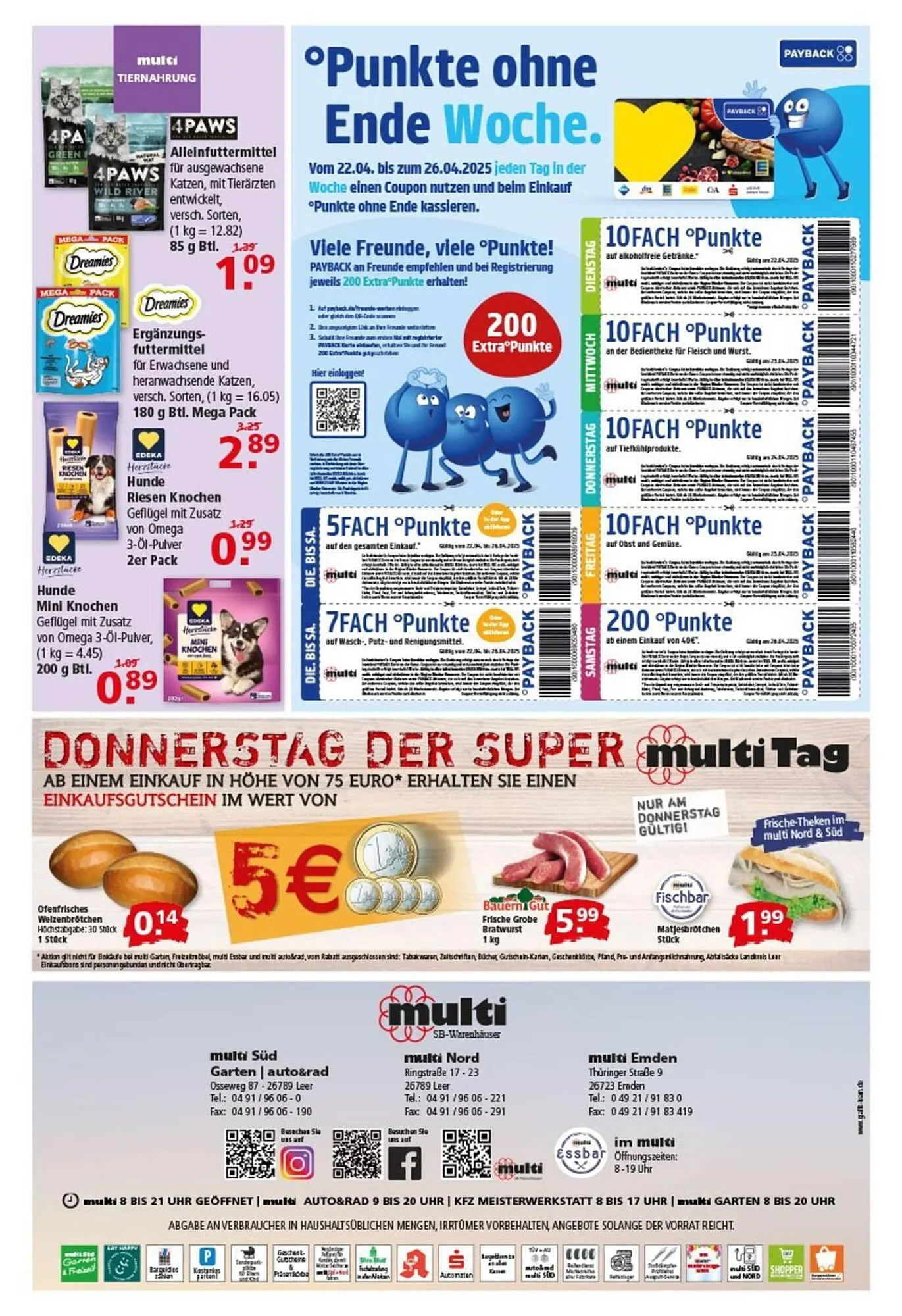 Multi Markt Prospekt von 23. April bis 26. April 2025 - Prospekt seite 20