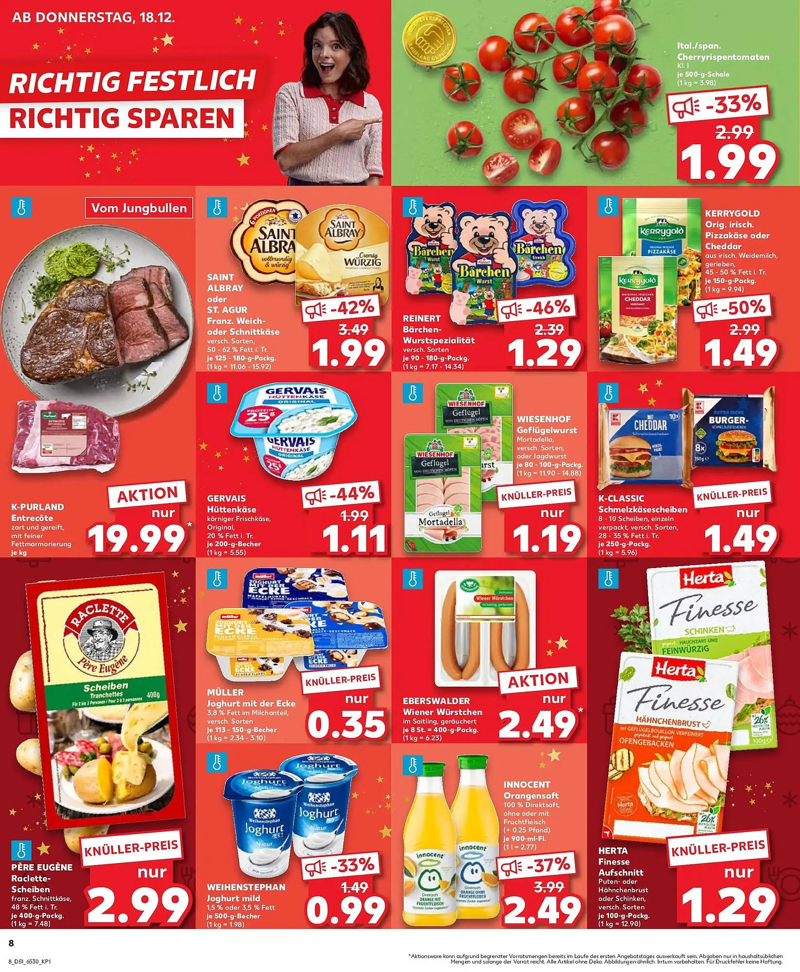 Kaufland Prospekt von 21. Dezember bis 24. Dezember 2025 - Prospekt seite 8