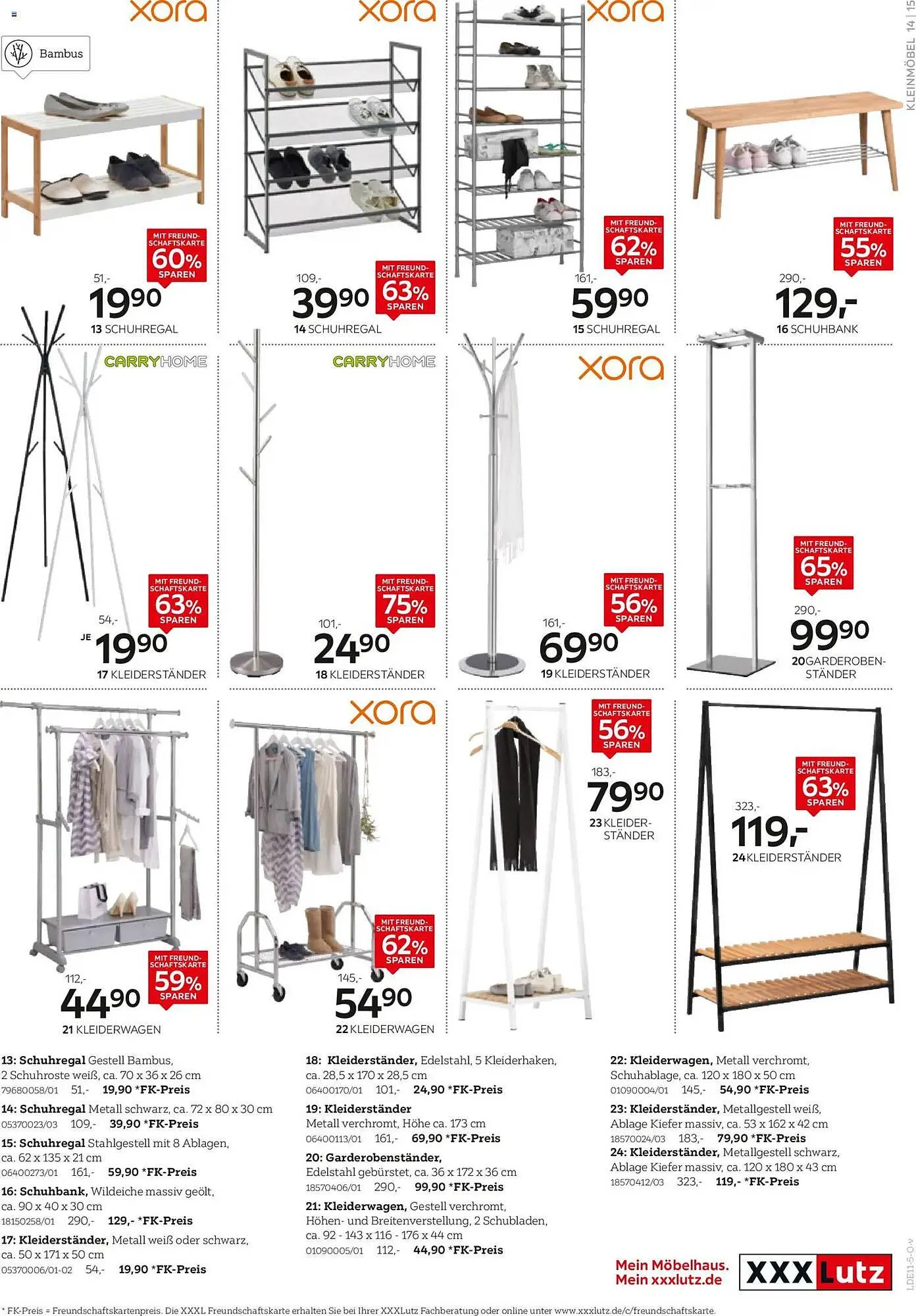 XXXLutz Prospekt von 16. November bis 30. November 2025 - Prospekt seite 15