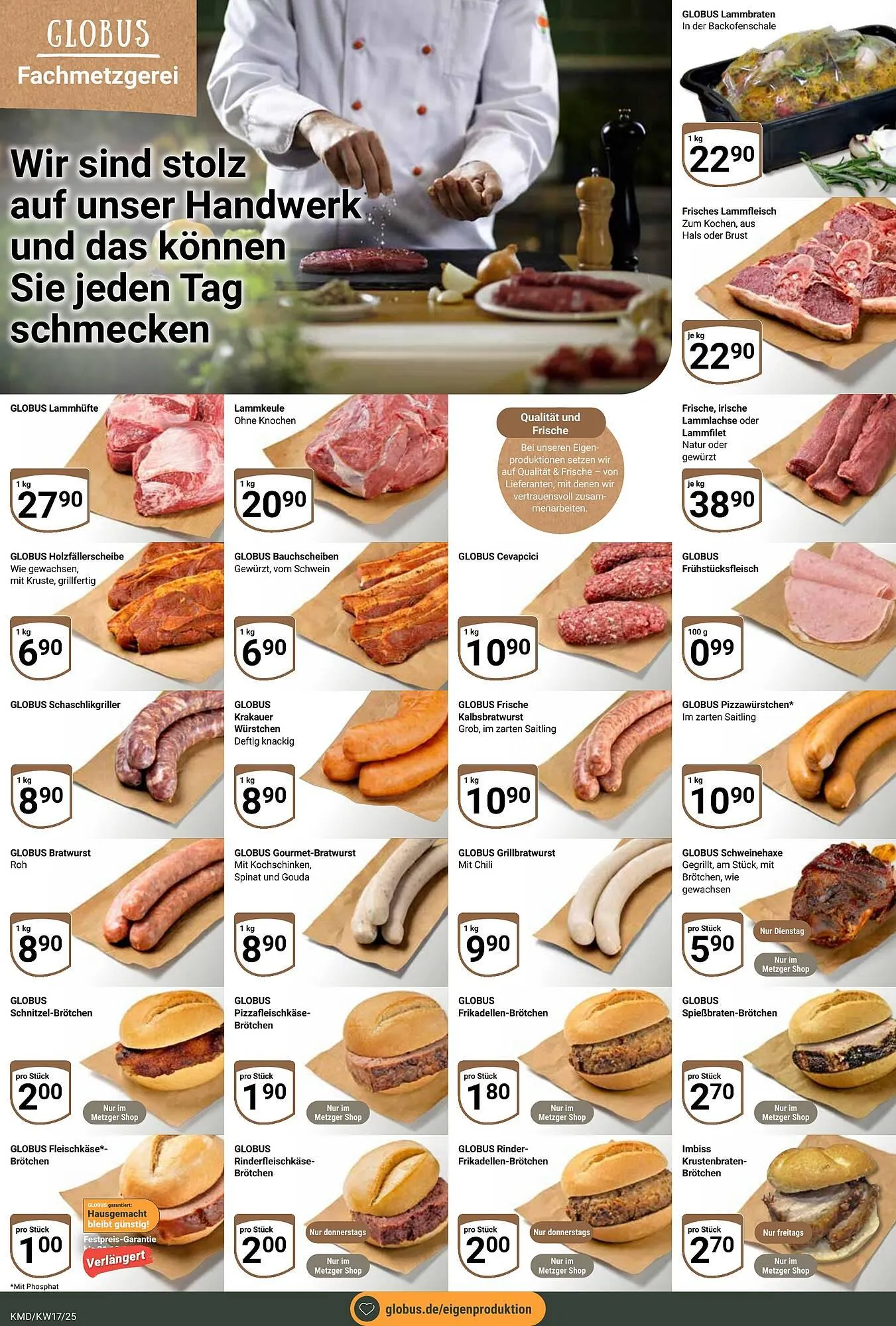 Globus Prospekt von 21. April bis 26. April 2025 - Prospekt seite 7