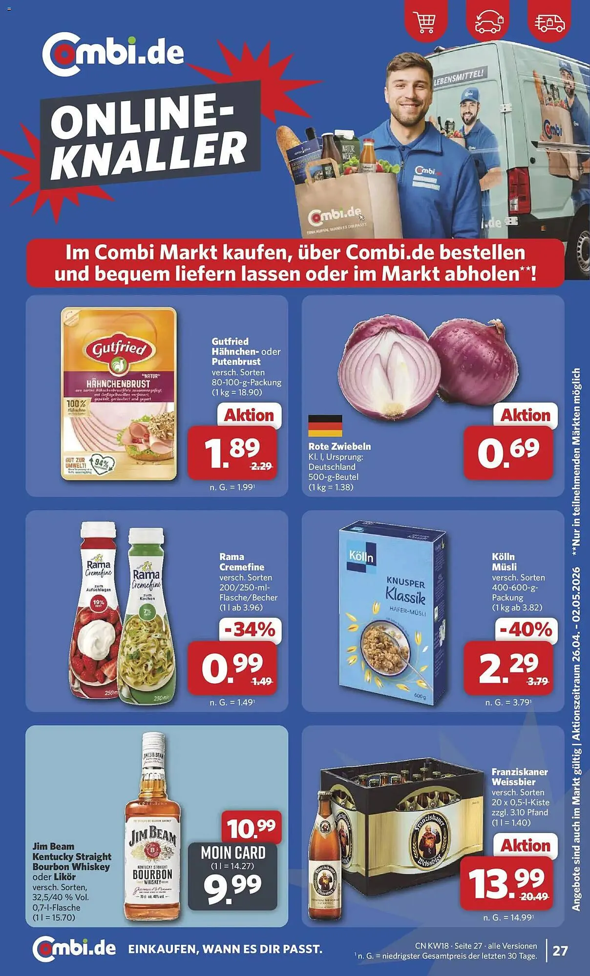 Combi Prospekt von 27. April bis 2. Mai 2026 - Prospekt seite 28