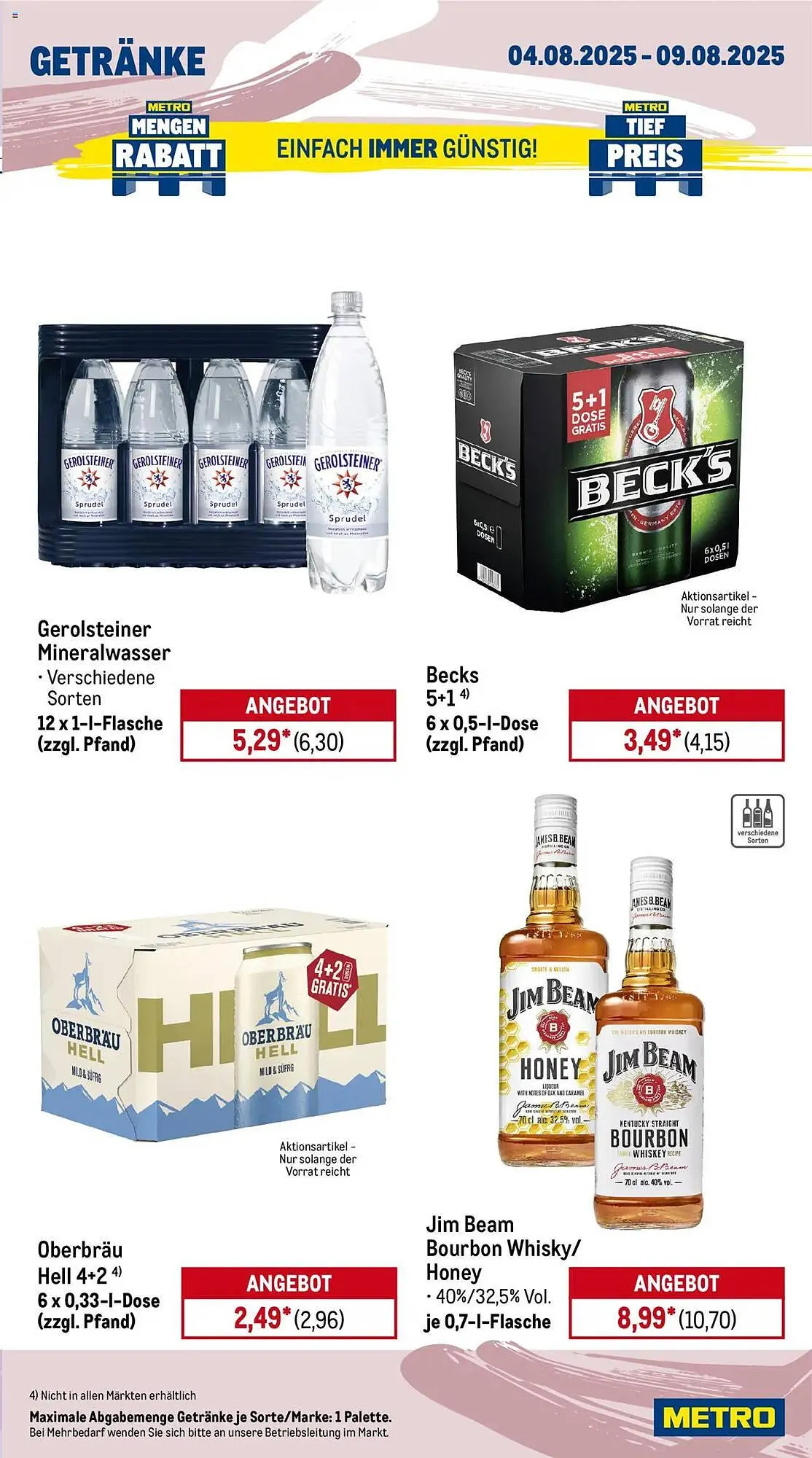 METRO Prospekt von 4. August bis 9. August 2025 - Prospekt seite 13