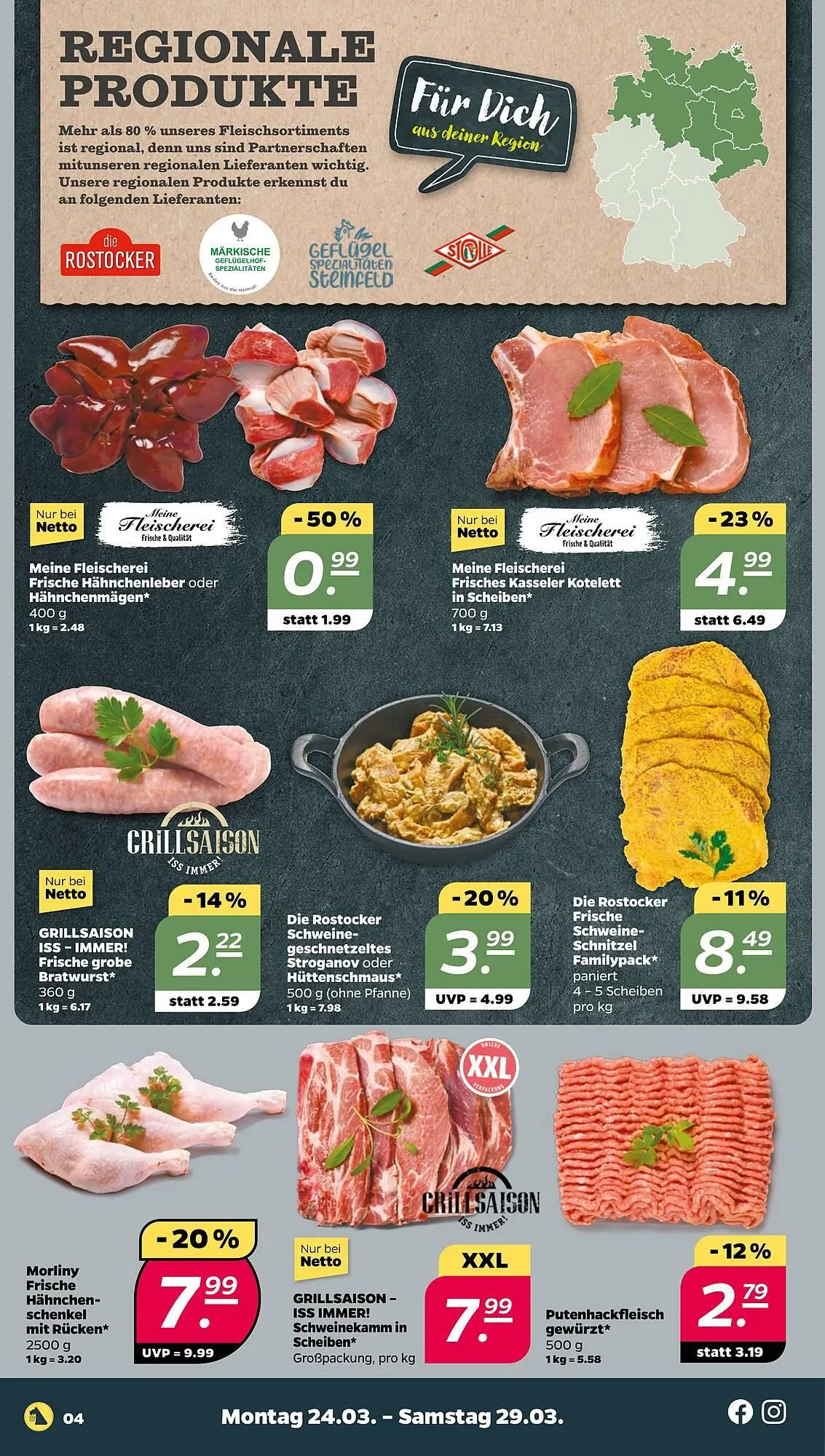 NETTO Prospekt von 24. März bis 29. März 2025 - Prospekt seite 4