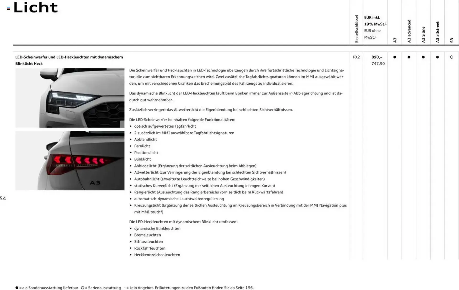 Audi Prospekt von 29. Januar bis 9. Januar 2026 - Prospekt seite 53