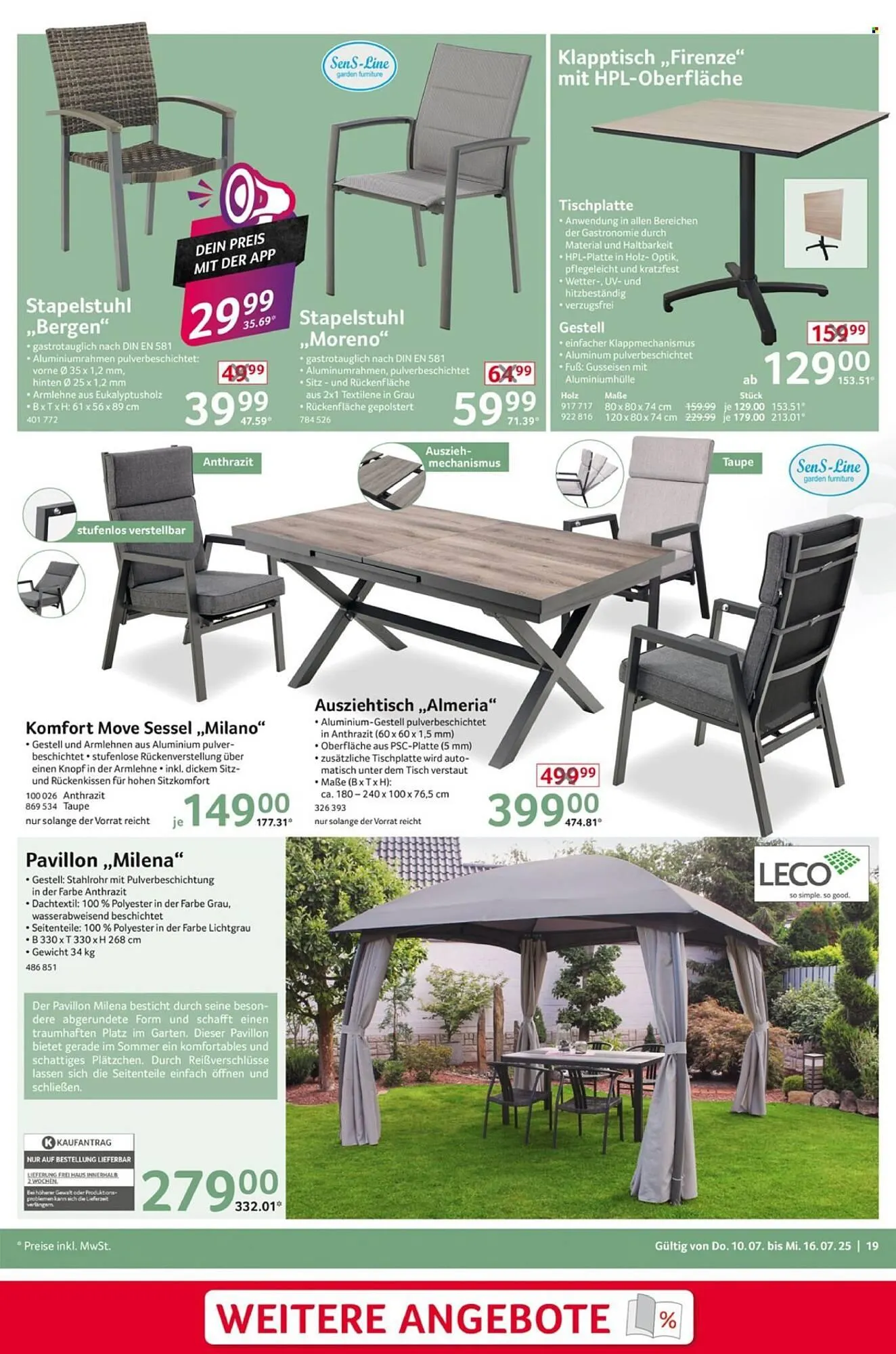 Selgros Prospekt von 10. Juli bis 23. Juli 2025 - Prospekt seite 19