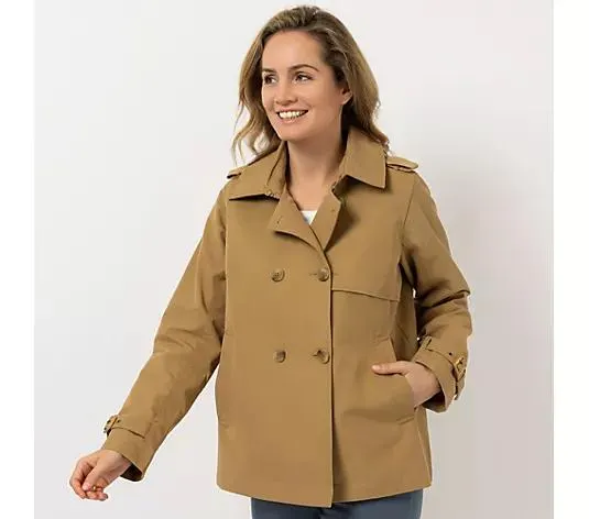 DAWID by Dawid Tomaszewski Jacke, Trench-Look doppelreihig figurumspielend