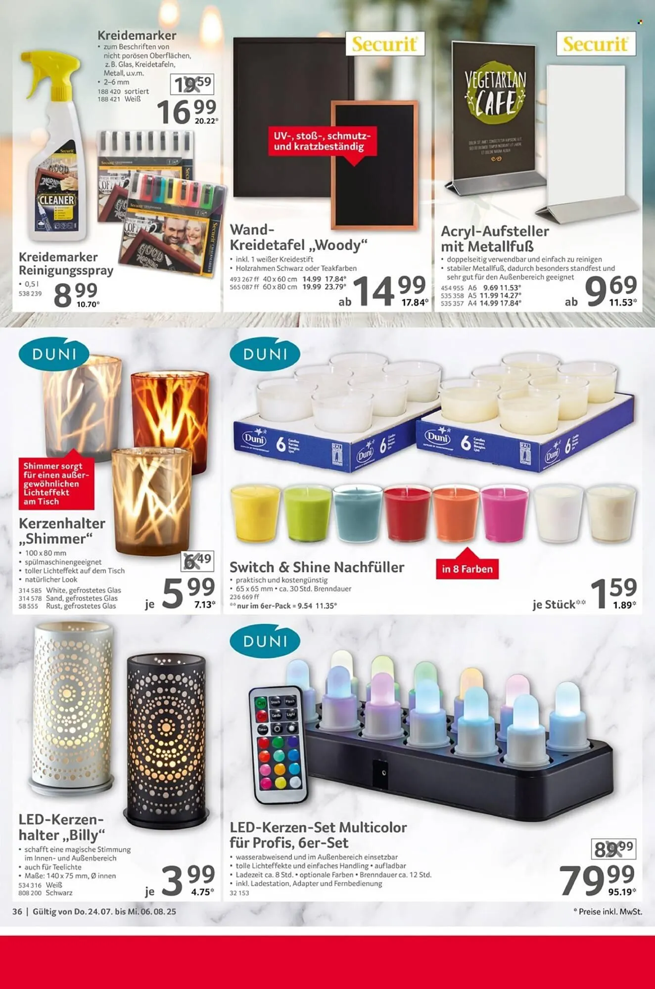 Selgros Prospekt von 24. Juli bis 6. August 2025 - Prospekt seite 36