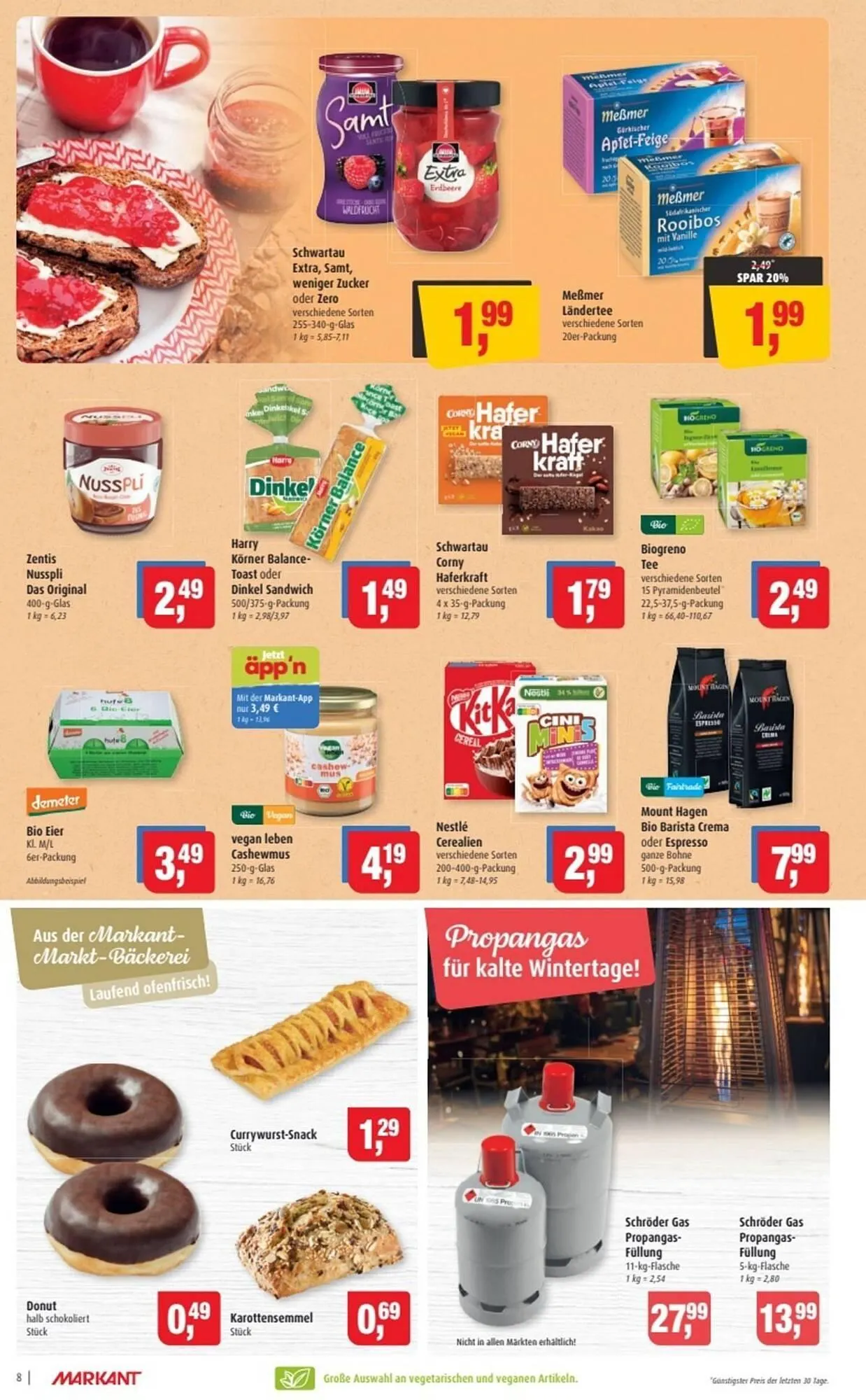 Markant Prospekt von 10. November bis 15. November 2025 - Prospekt seite 8