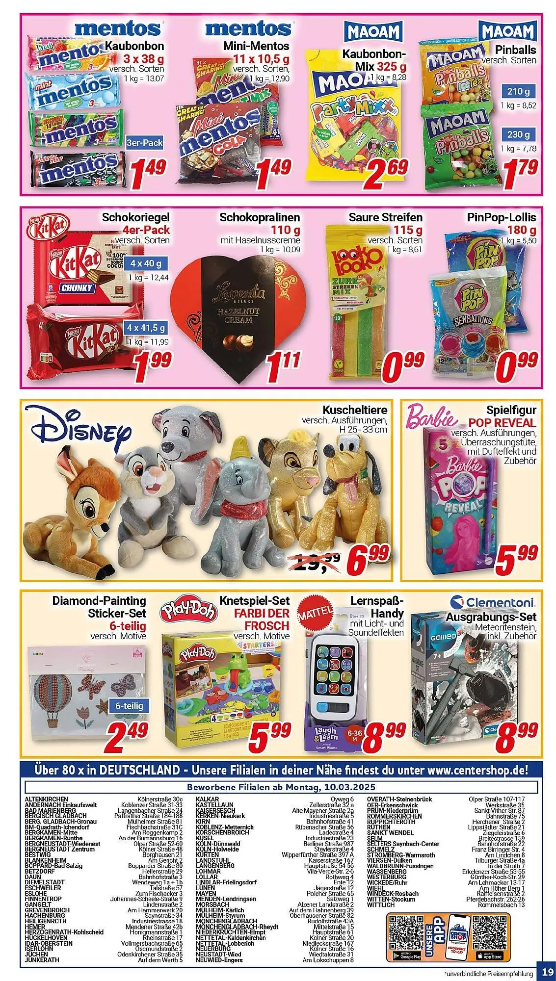 CENTERSHOP Prospekt von 10. März bis 15. März 2025 - Prospekt seite 19