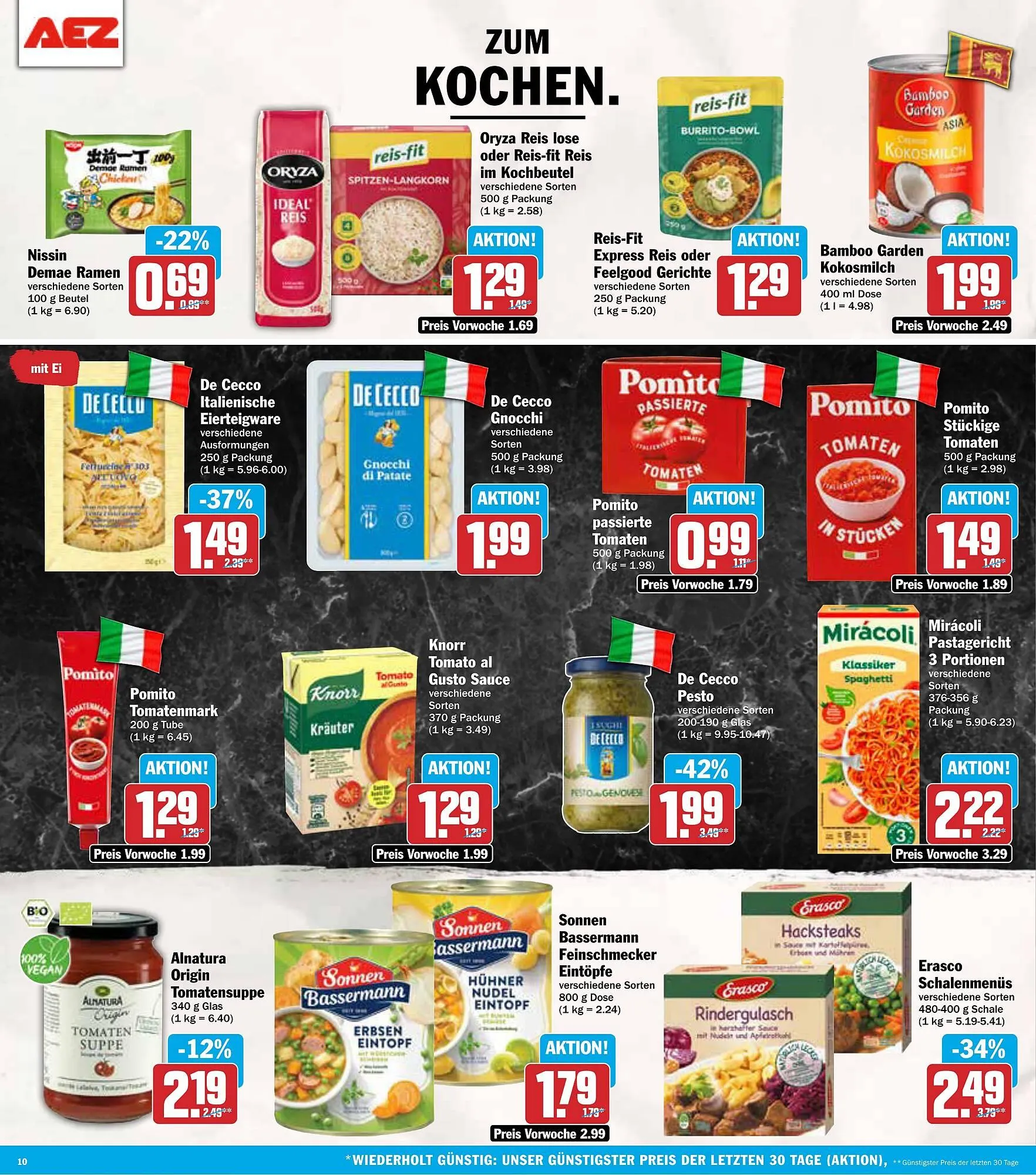 AEZ Prospekt von 13. Oktober bis 20. Oktober 2025 - Prospekt seite 10