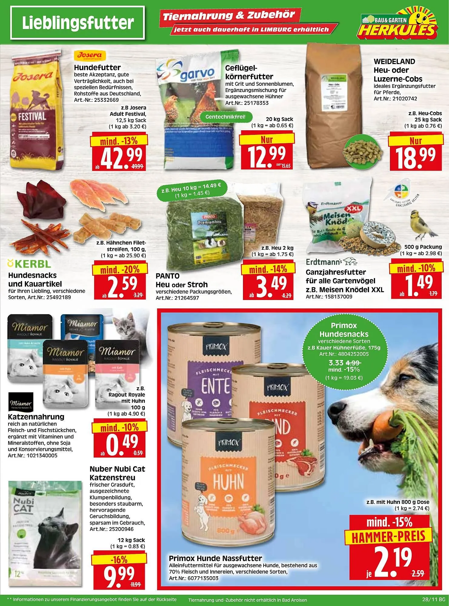 Herkules Baumarkt Prospekt von 7. Juli bis 12. Juli 2025 - Prospekt seite 11
