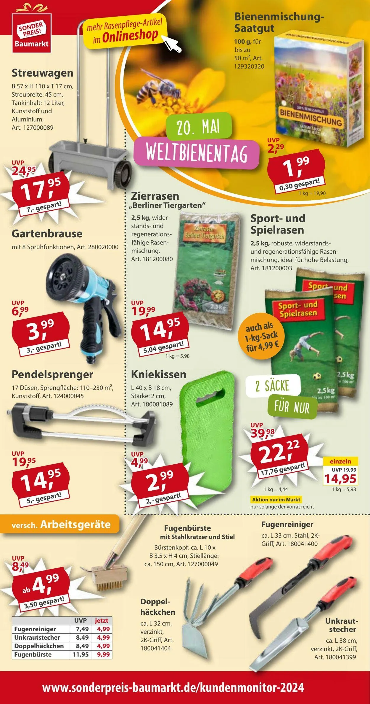 Sonderpreis Baumarkt Aktueller Prospekt von 10. Mai bis 24. Mai 2025 - Prospekt seite 7