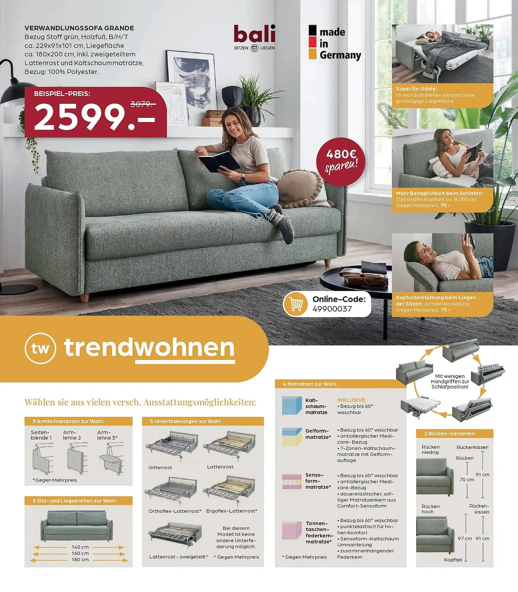 Möbel Buss Prospekt von 19. März bis 4. April 2026 - Prospekt seite 24