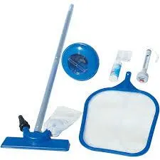 Flowclear Poolpflege Set für Pools bis 396cm
