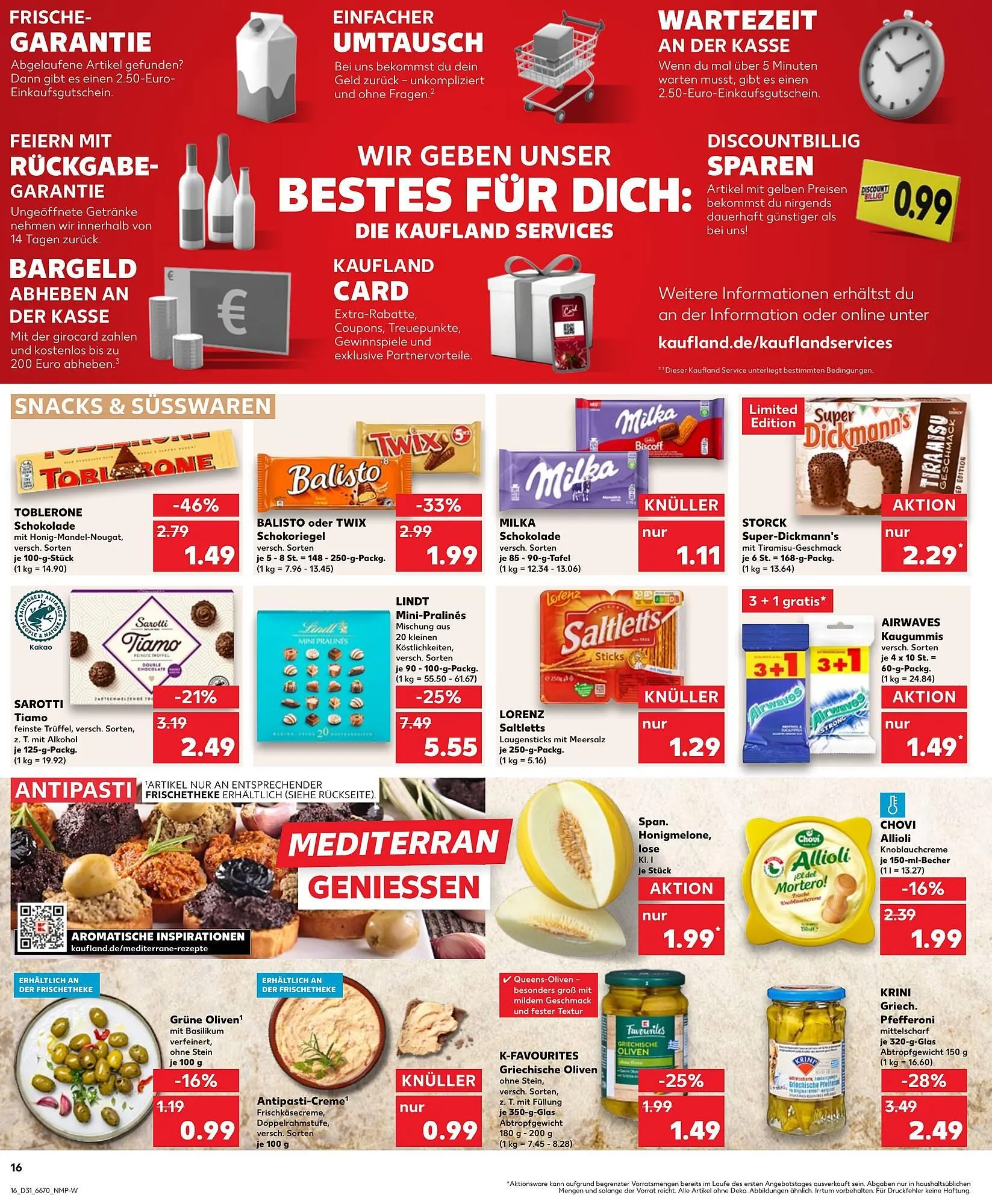 Kaufland Prospekt von 31. Juli bis 6. August 2025 - Prospekt seite 16