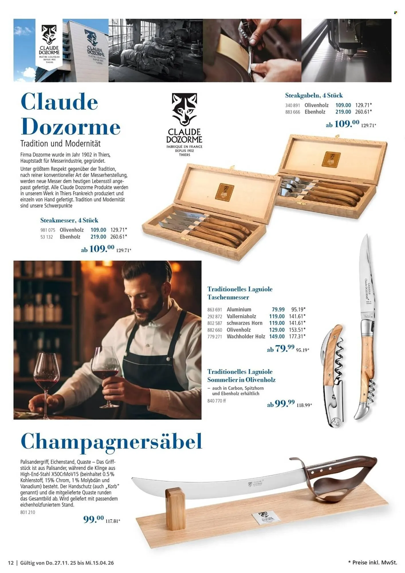 Selgros Prospekt von 27. November bis 15. April 2026 - Prospekt seite 12