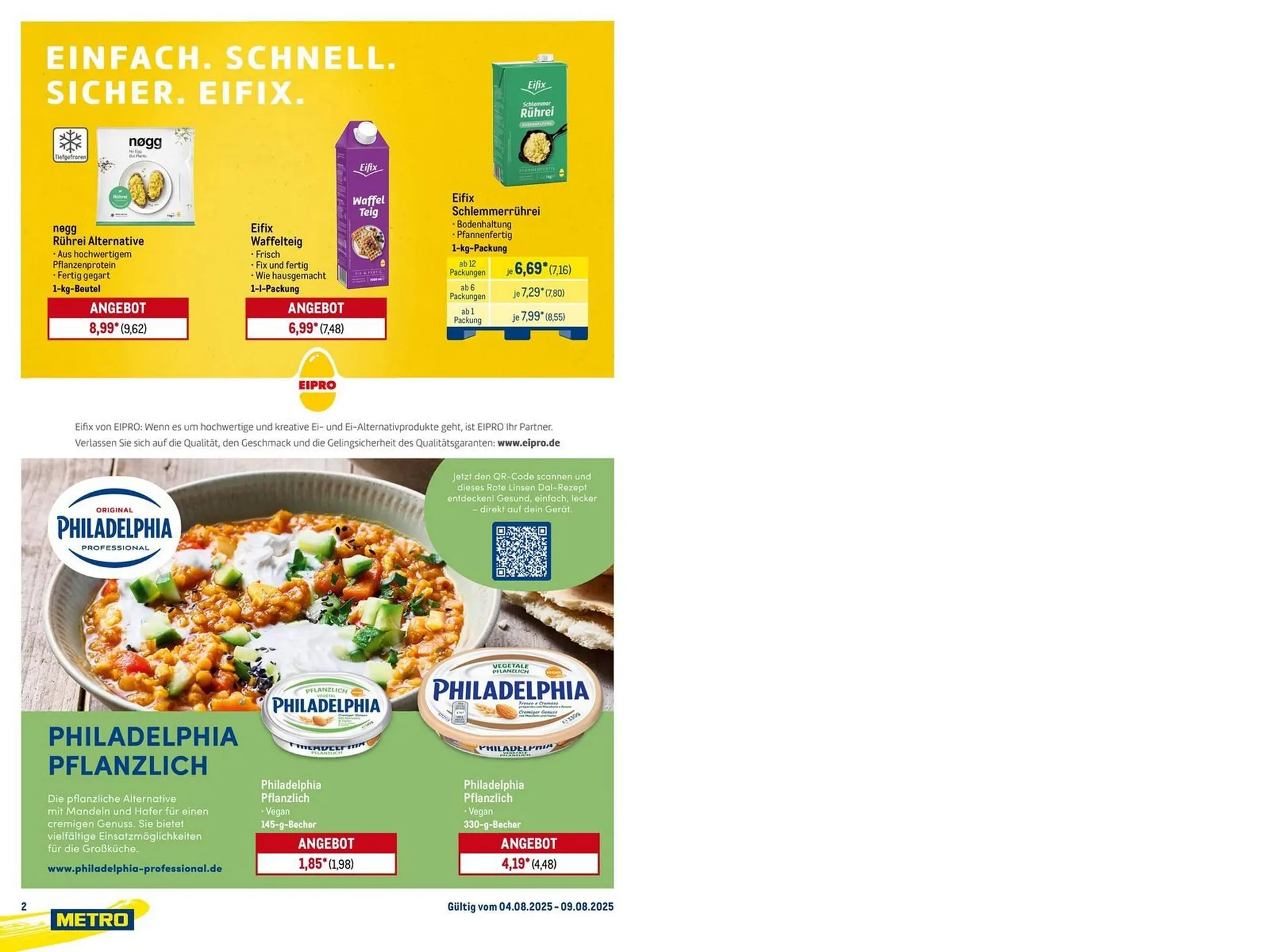 METRO Prospekt von 4. August bis 9. August 2025 - Prospekt seite 2