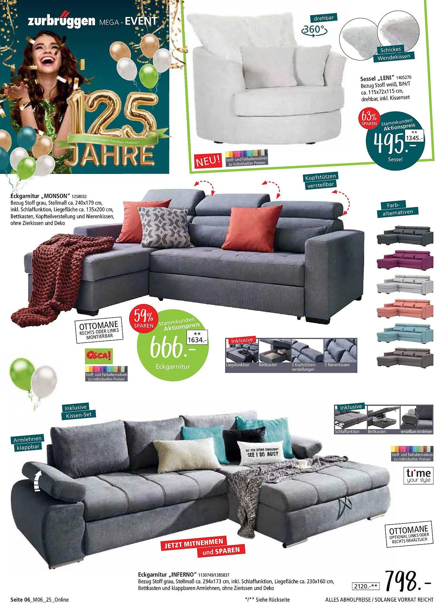 Zurbrüggen Prospekt von 2. Mai bis 17. Mai 2025 - Prospekt seite 6