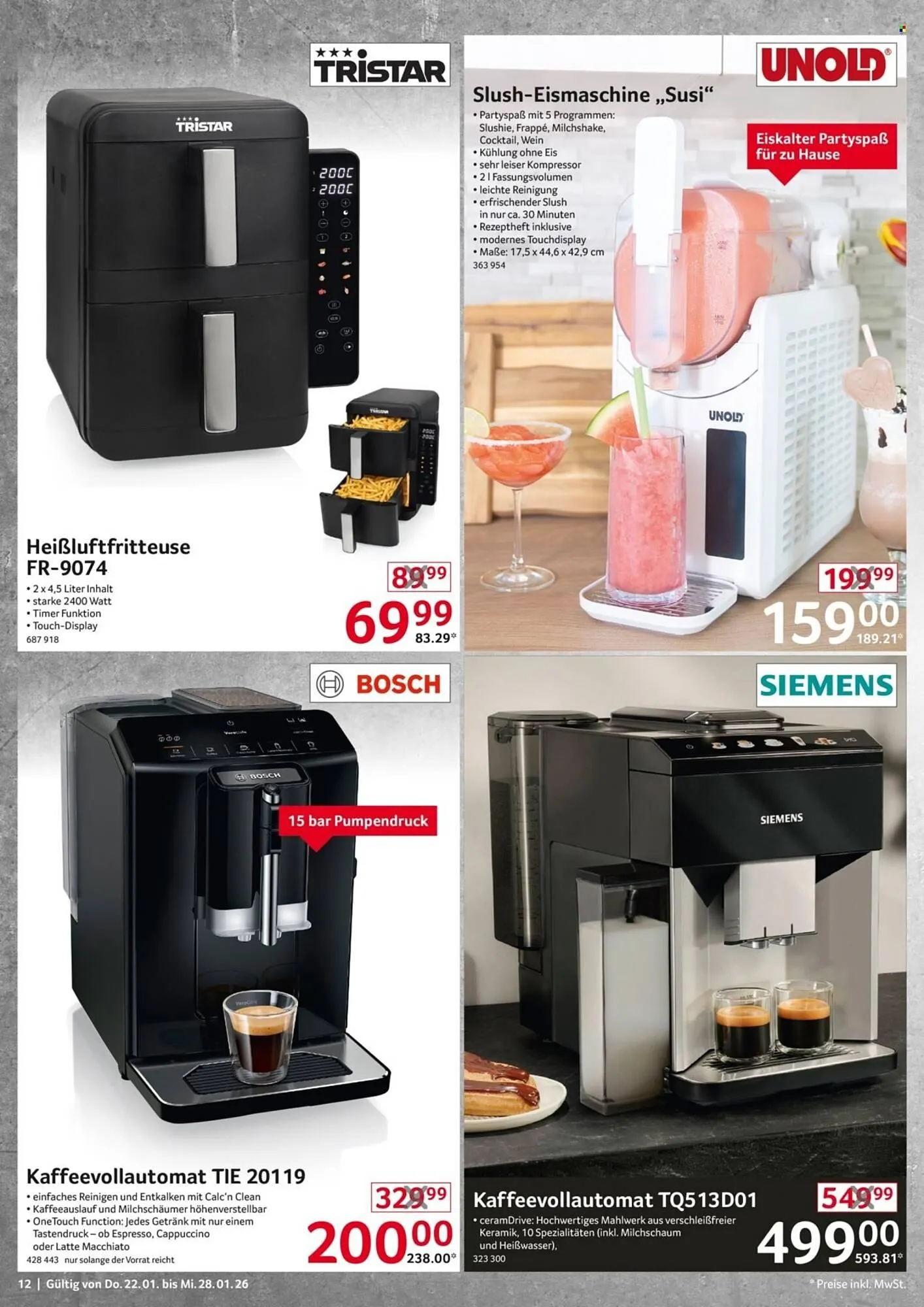 Selgros Prospekt von 22. Januar bis 28. Januar 2026 - Prospekt seite 12