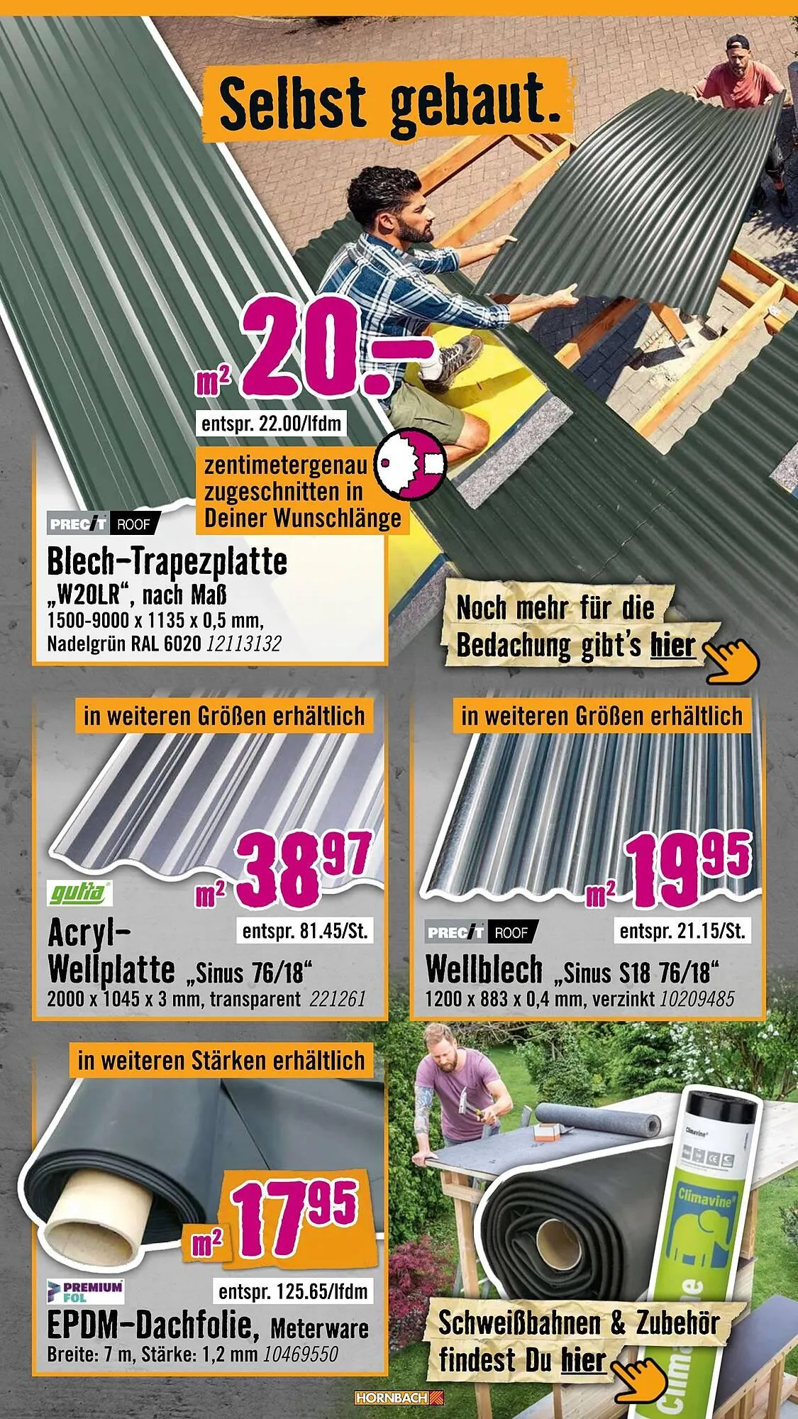 Hornbach Prospekt von 6. Mai bis 3. Juni 2026 - Prospekt seite 18