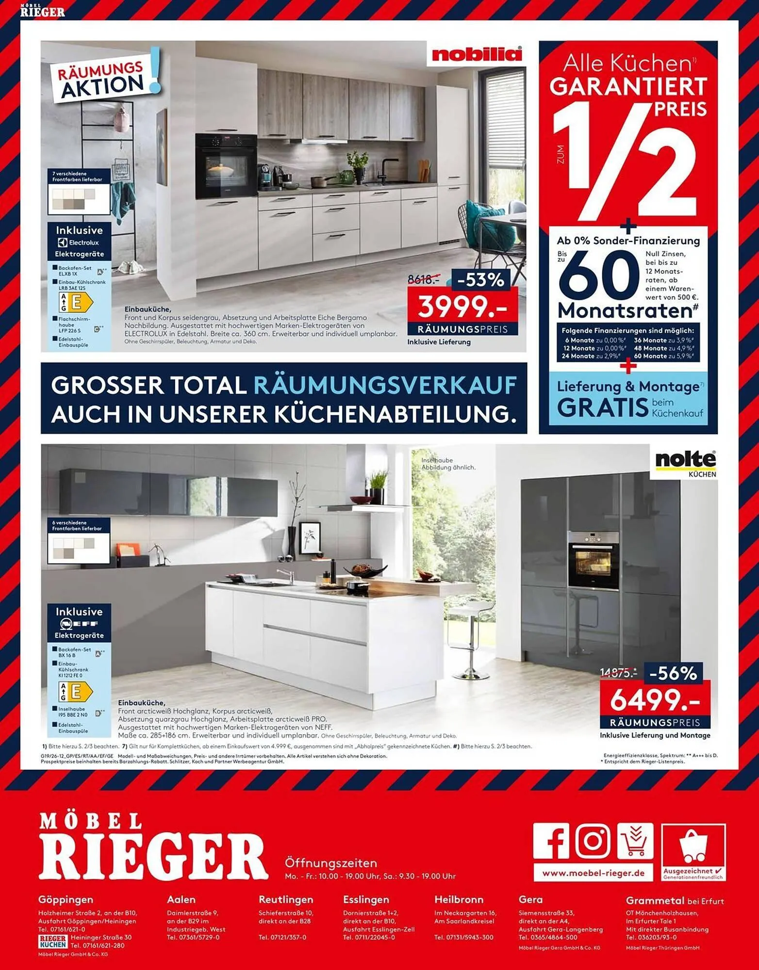 Möbel Rieger Prospekt von 7. Mai bis 19. Mai 2026 - Prospekt seite 12