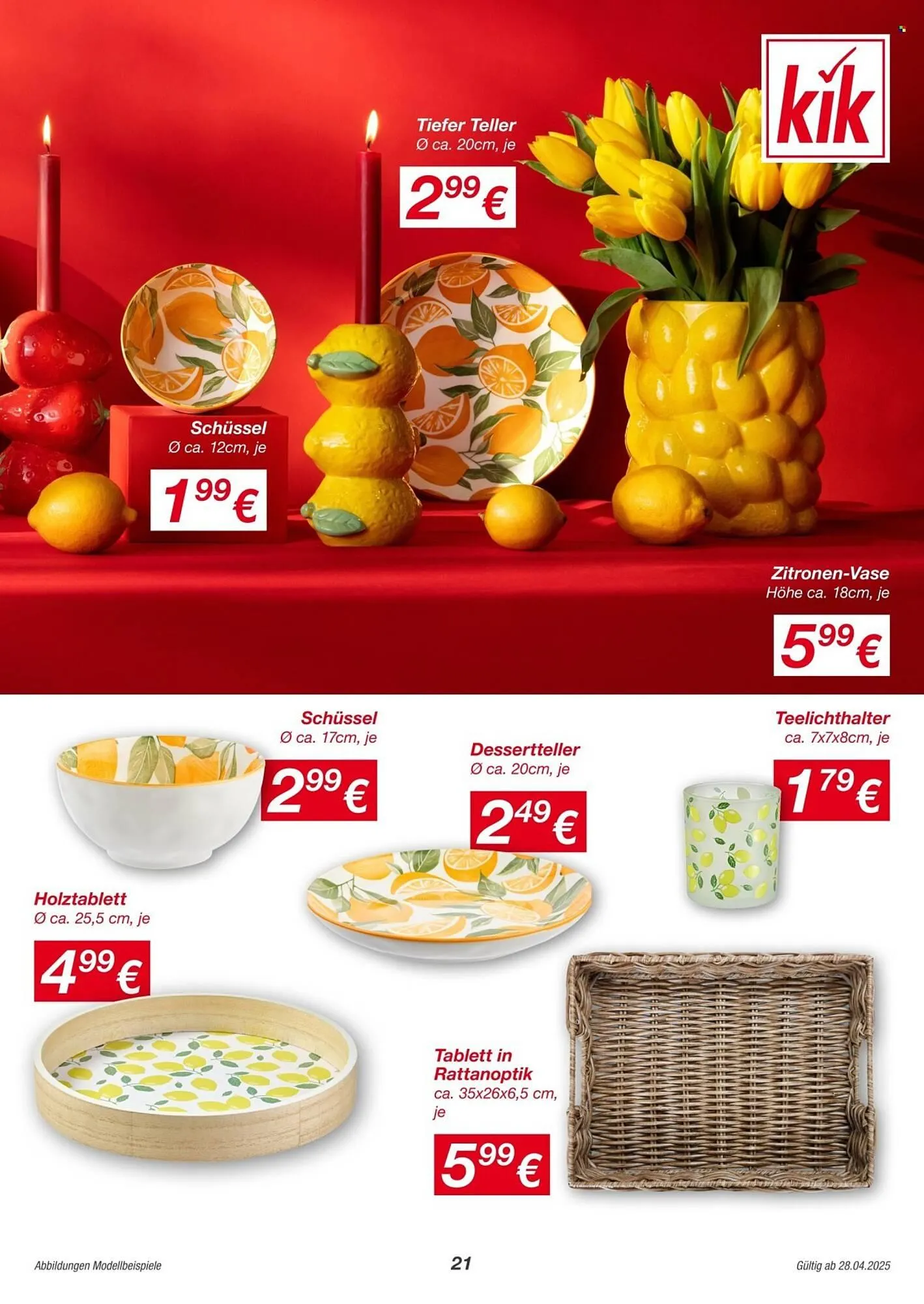 KiK Prospekt von 28. April bis 4. Mai 2025 - Prospekt seite 21