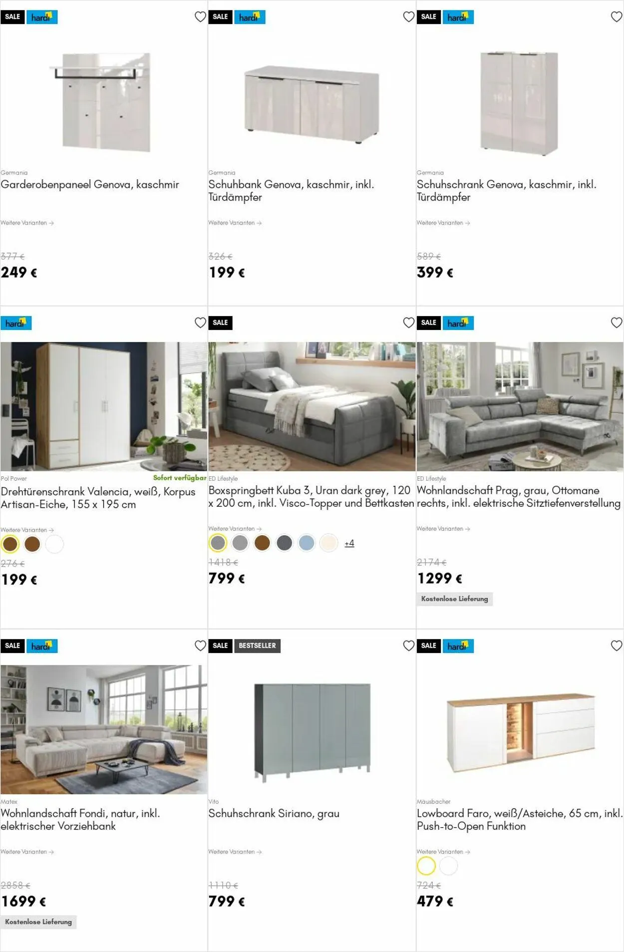 HARDECK Aktueller Prospekt von 17. November bis 26. November 2025 - Prospekt seite 20