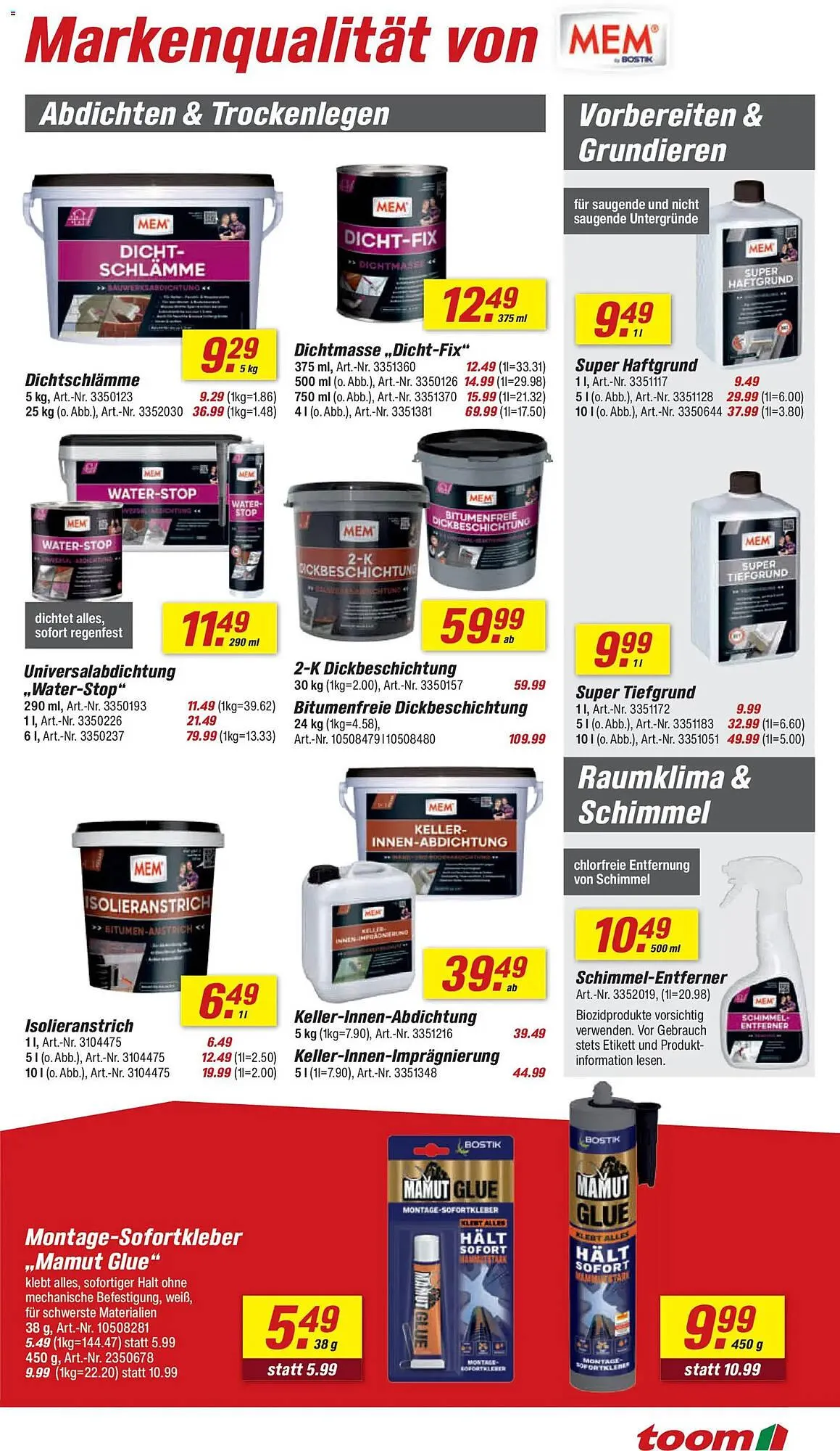Toom Baumarkt Prospekt von 25. April bis 1. Mai 2026 - Prospekt seite 27