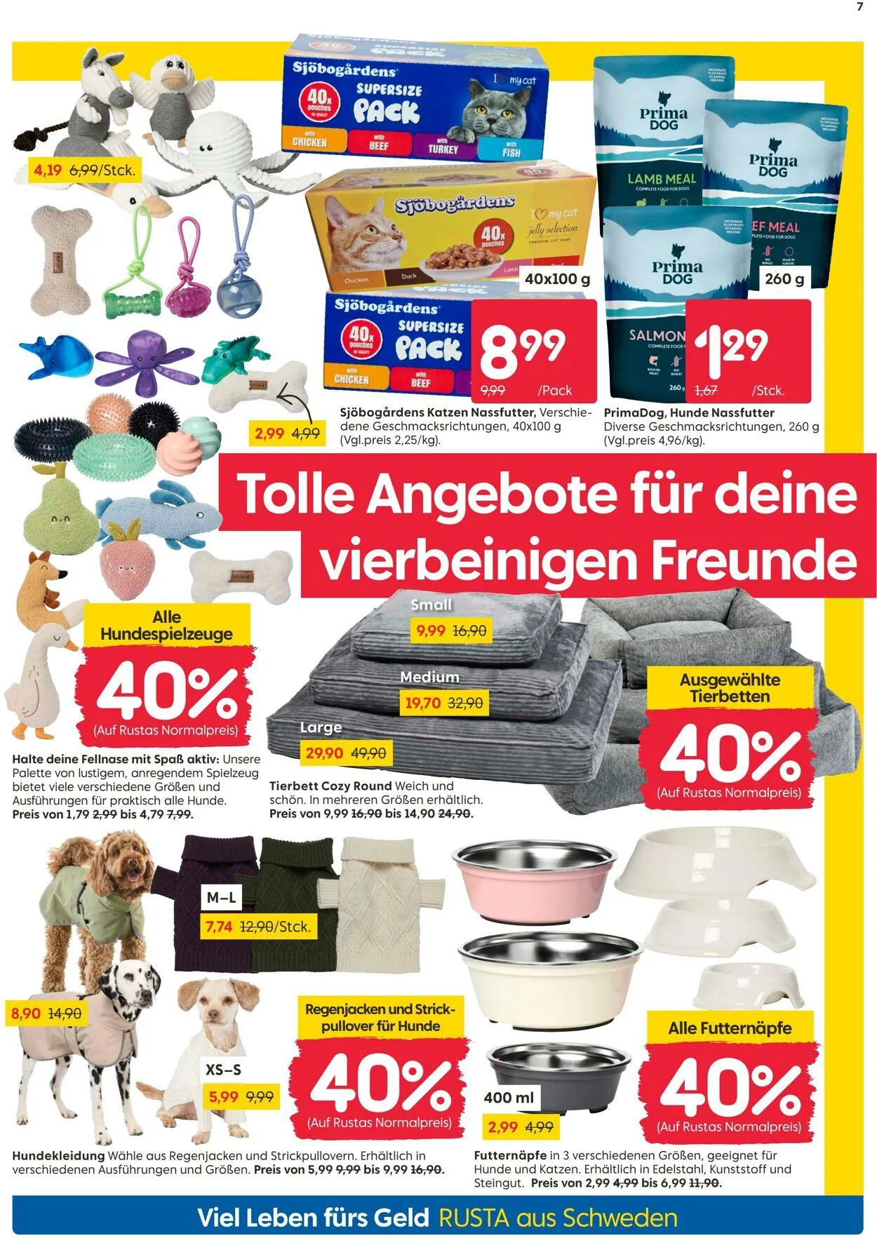 Rusta von 5. August bis 19. August 2025 - Prospekt seite 7