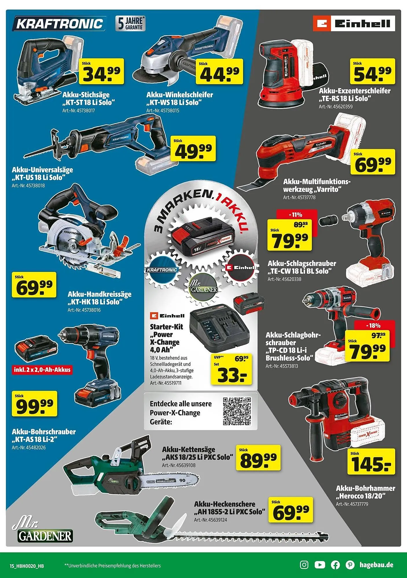 Hagebau Prospekt von 10. Mai bis 17. Mai 2025 - Prospekt seite 15
