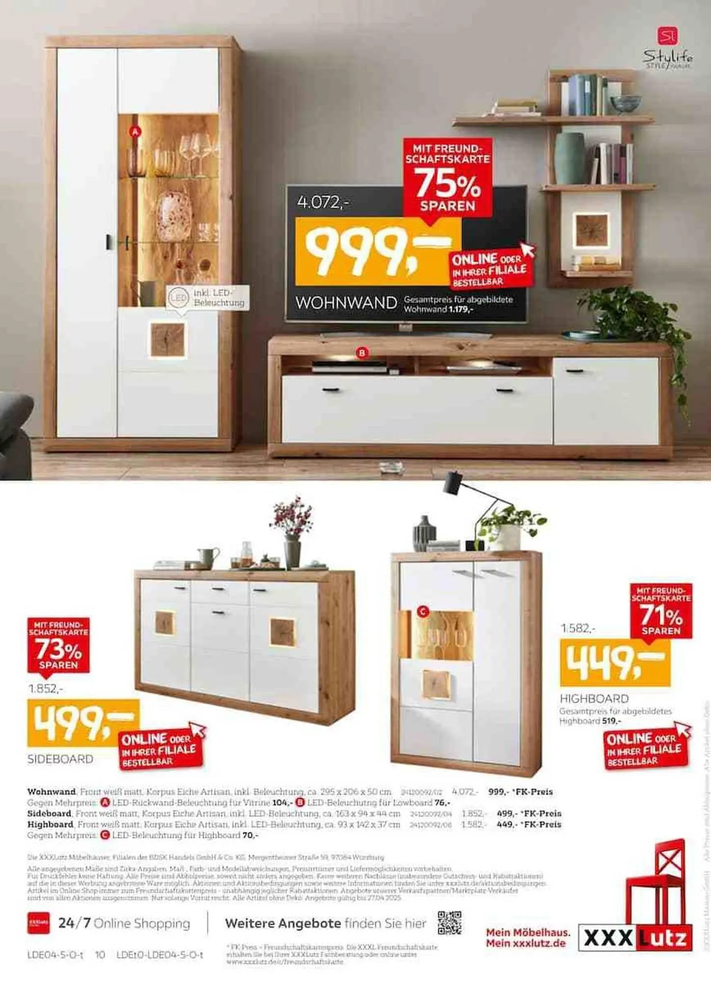 XXXLutz Prospekt von 16. April bis 22. April 2025 - Prospekt seite 10