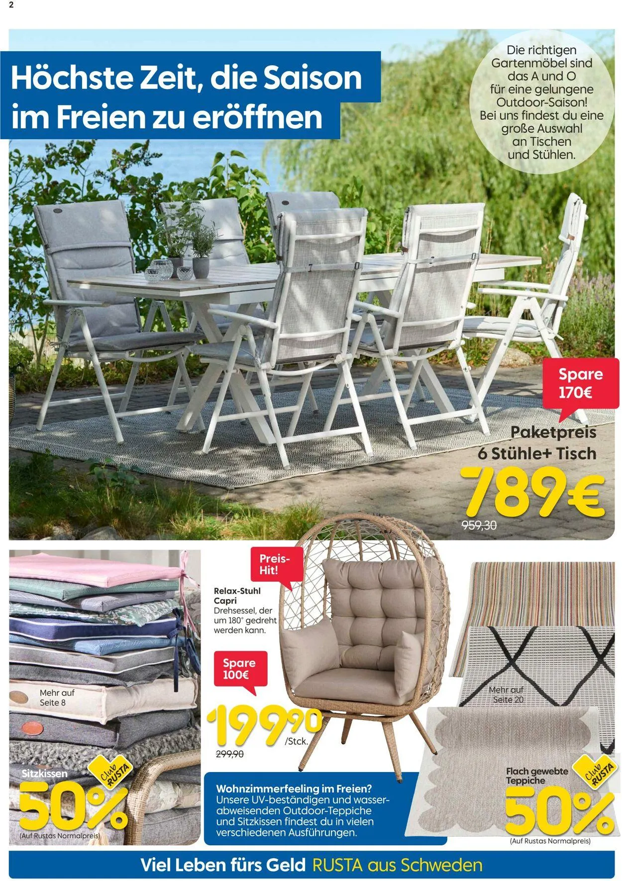 Rusta von 12. Mai bis 26. Mai 2025 - Prospekt seite 2