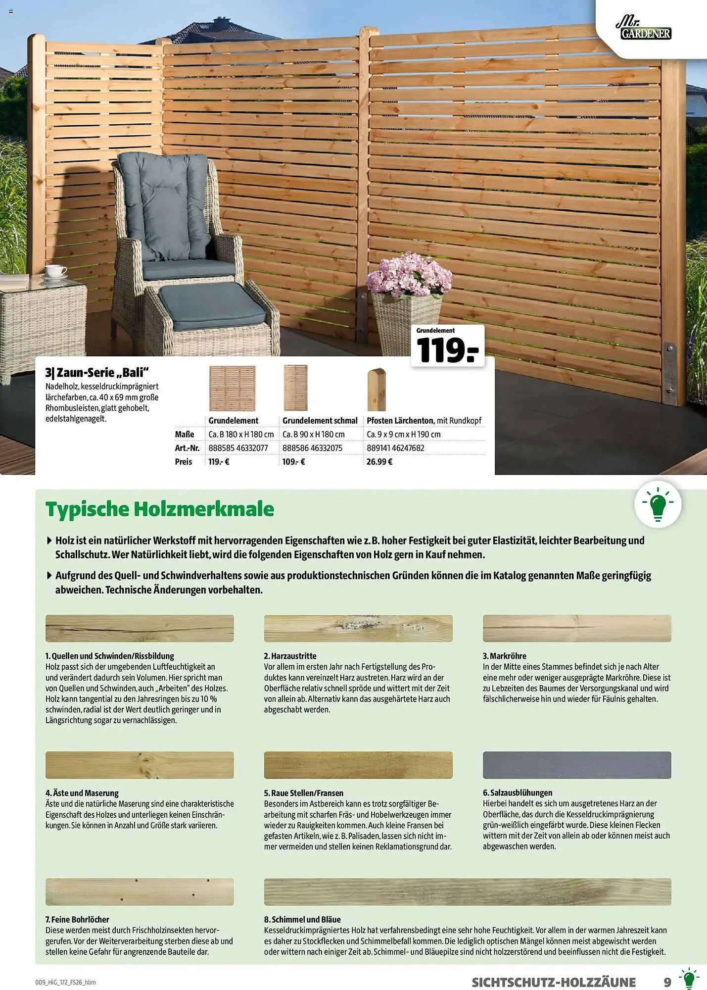 Hagebau Prospekt von 2. März bis 31. Dezember 2026 - Prospekt seite 9