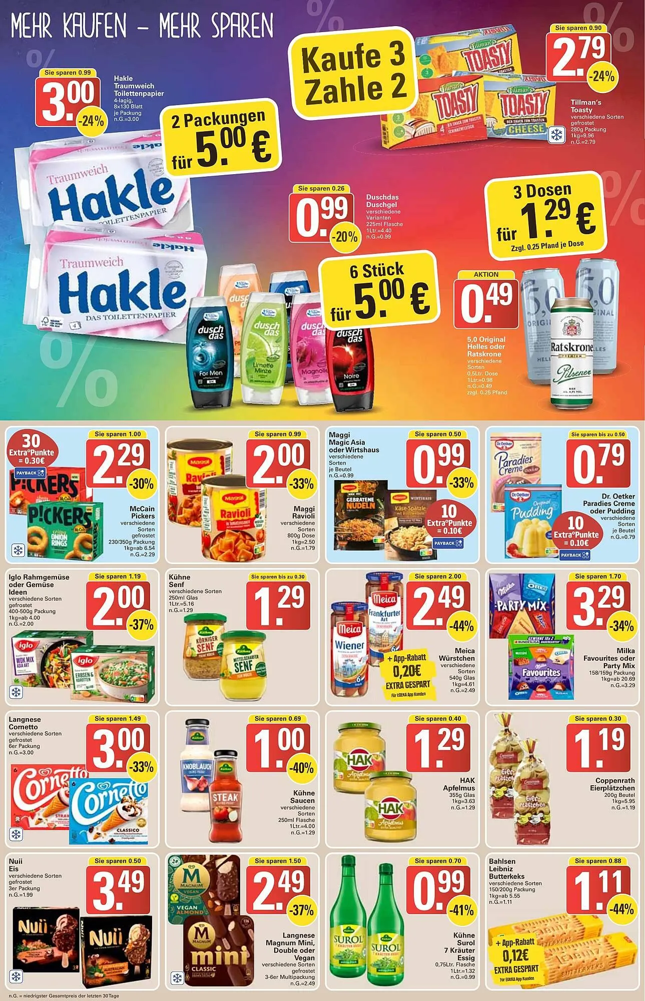 WEZ Prospekt von 23. Juni bis 28. Juni 2025 - Prospekt seite 12