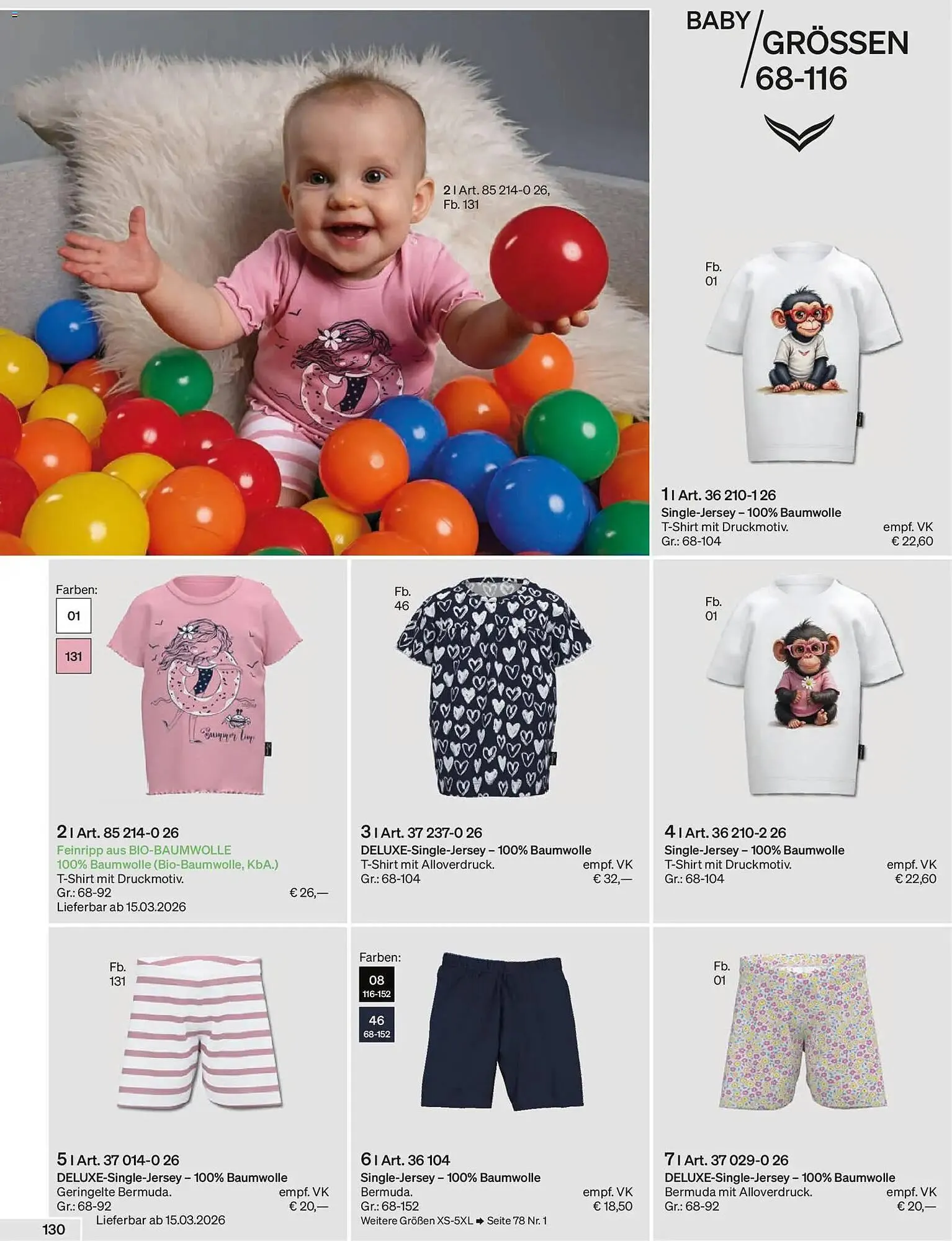 Trigema Prospekt von 1. Februar bis 31. August 2026 - Prospekt seite 130