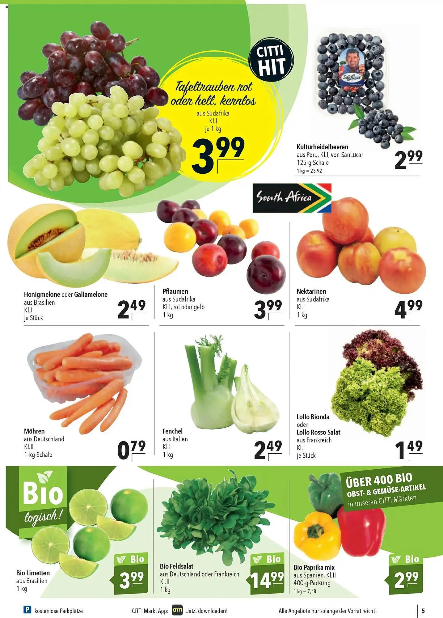 CITTI Markt Prospekt von 4. März bis 10. März 2026 - Prospekt seite 5