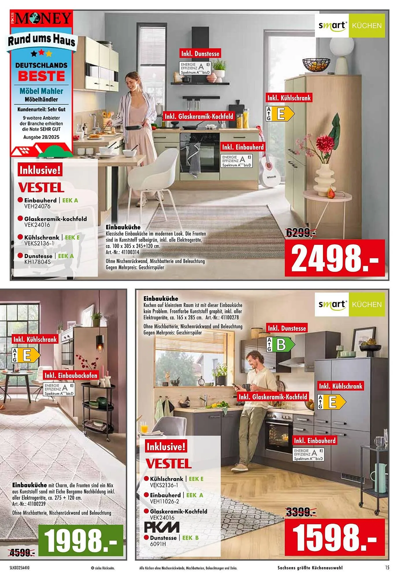 Möbel Mahler Katalog von 1. Oktober bis 28. Oktober 2025 - Prospekt seite 15