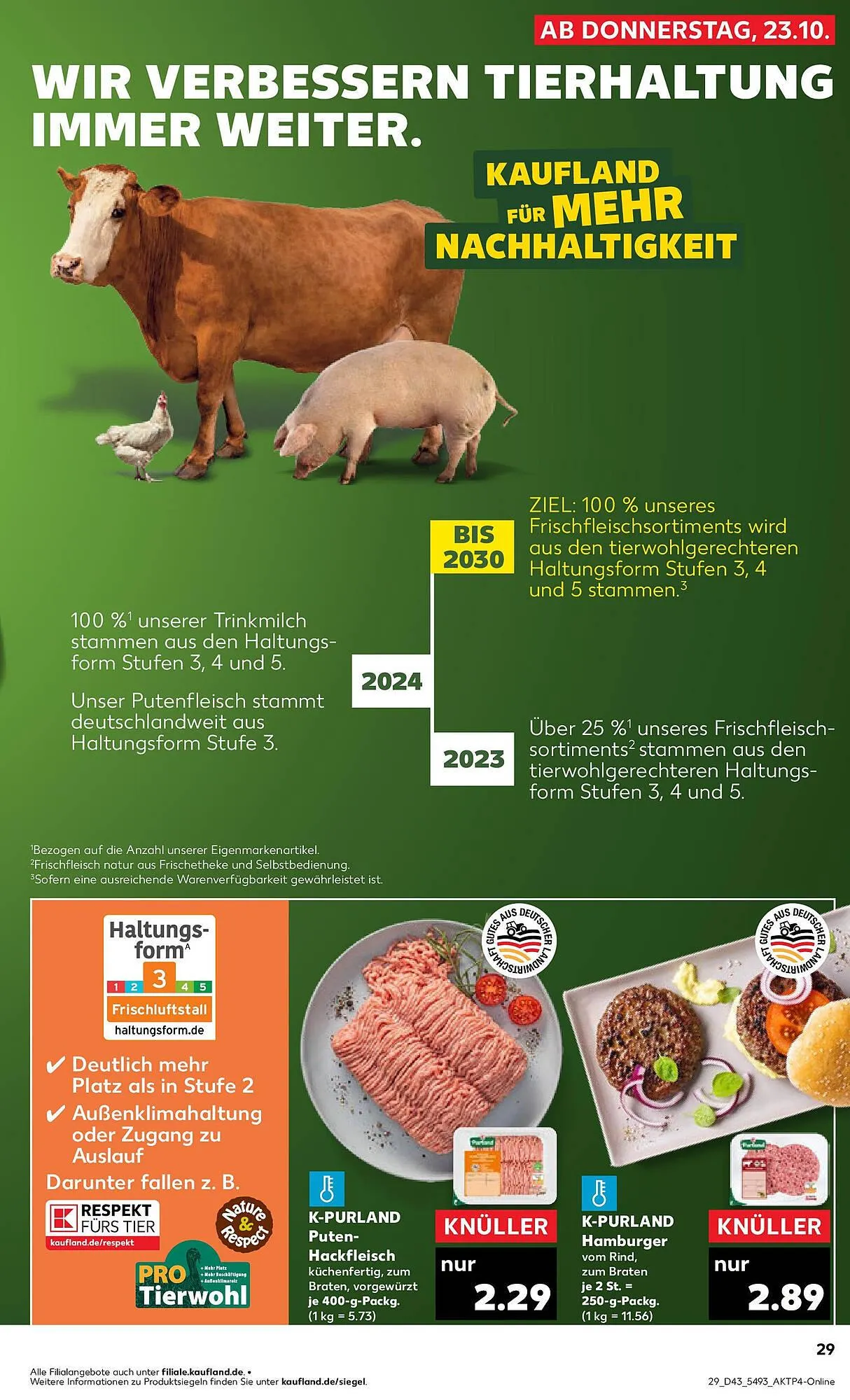 Kaufland Prospekt von 26. Oktober bis 29. Oktober 2025 - Prospekt seite 29