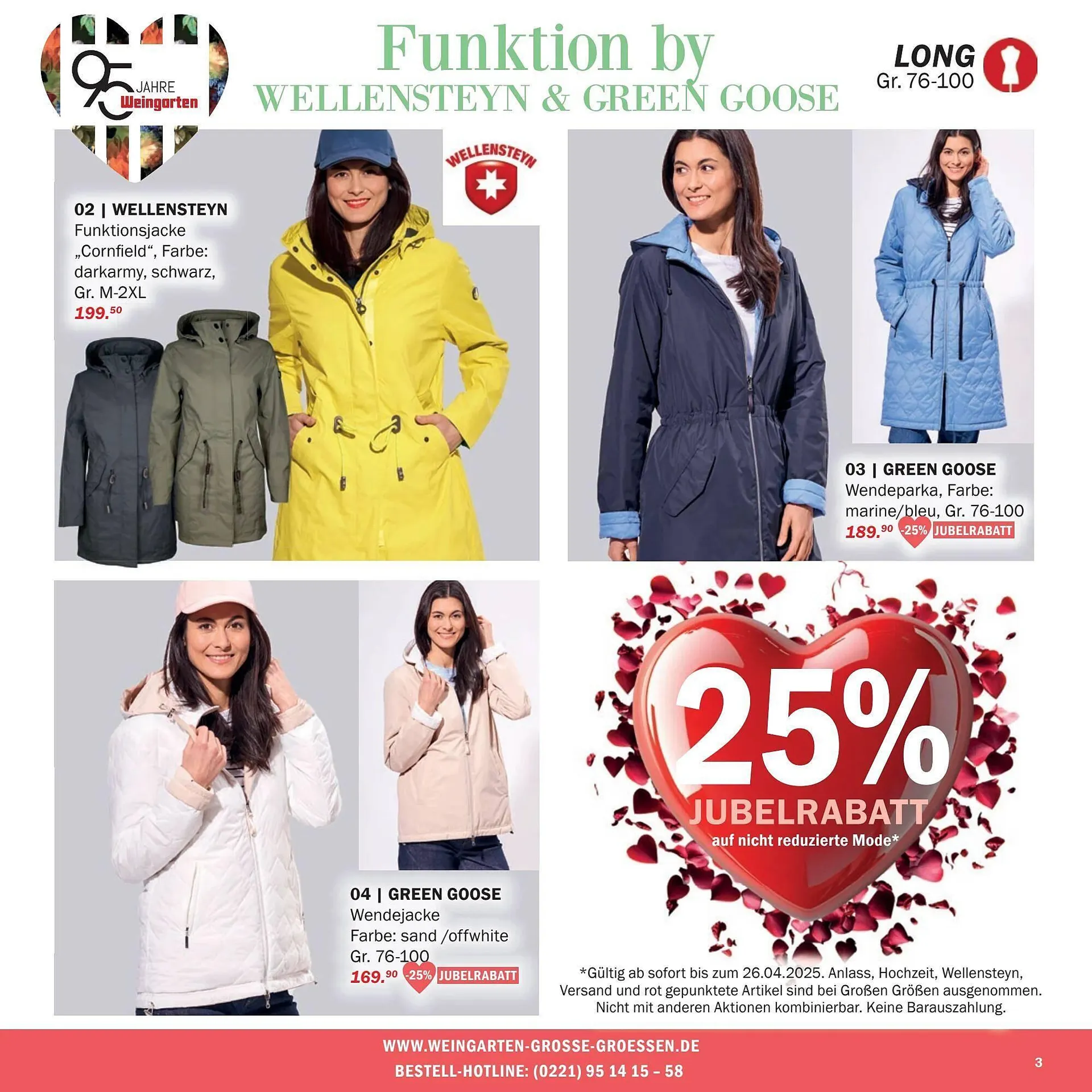 Modehaus Weingarten Prospekt von 2. April bis 1. Juni 2025 - Prospekt seite 3