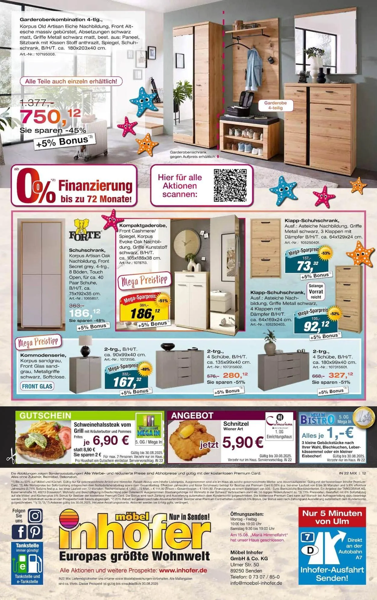 Möbel Inhofer Aktueller Prospekt von 20. Oktober bis 3. November 2025 - Prospekt seite 12