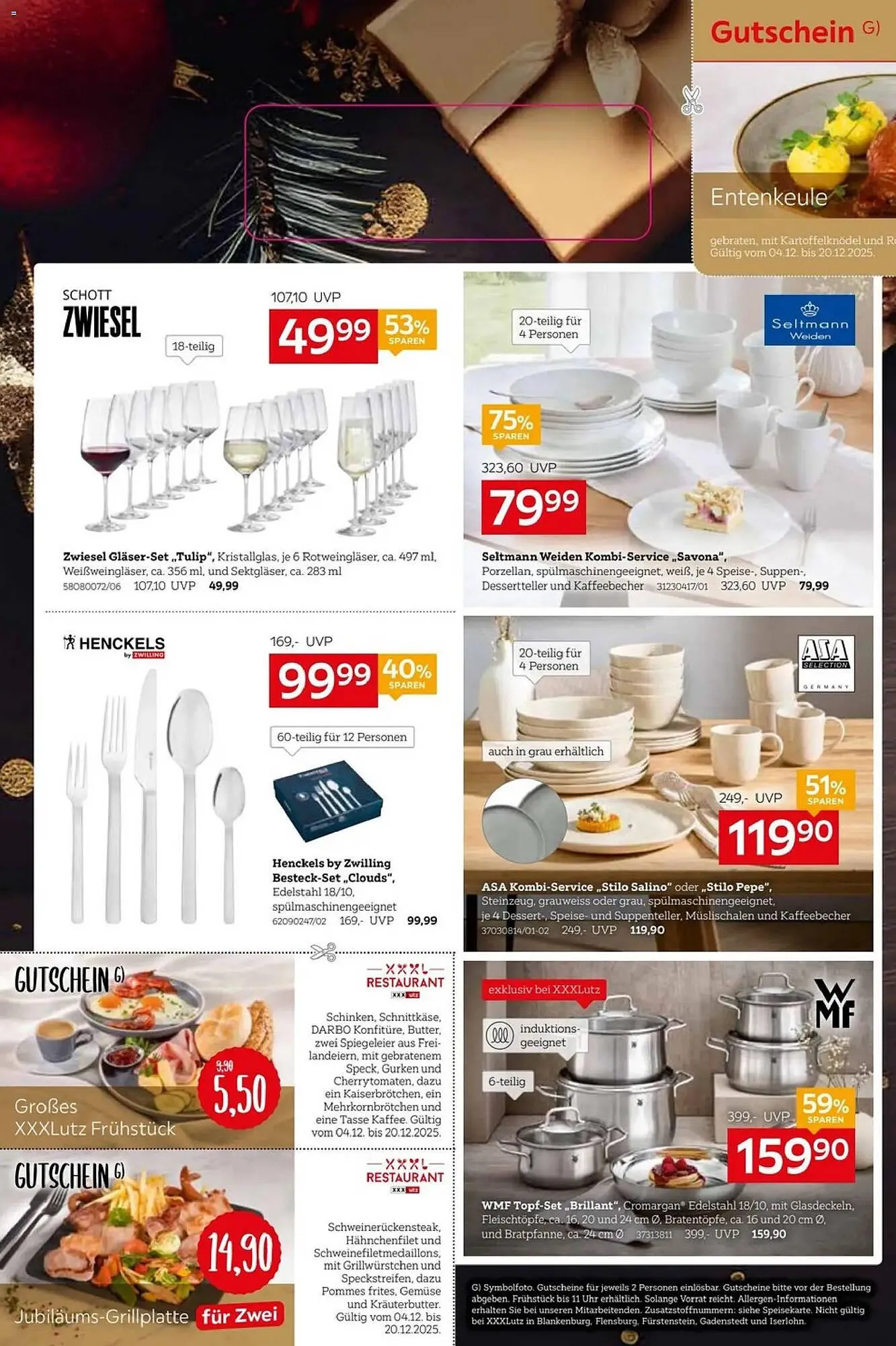 XXXLutz Prospekt von 30. November bis 21. Dezember 2025 - Prospekt seite 2