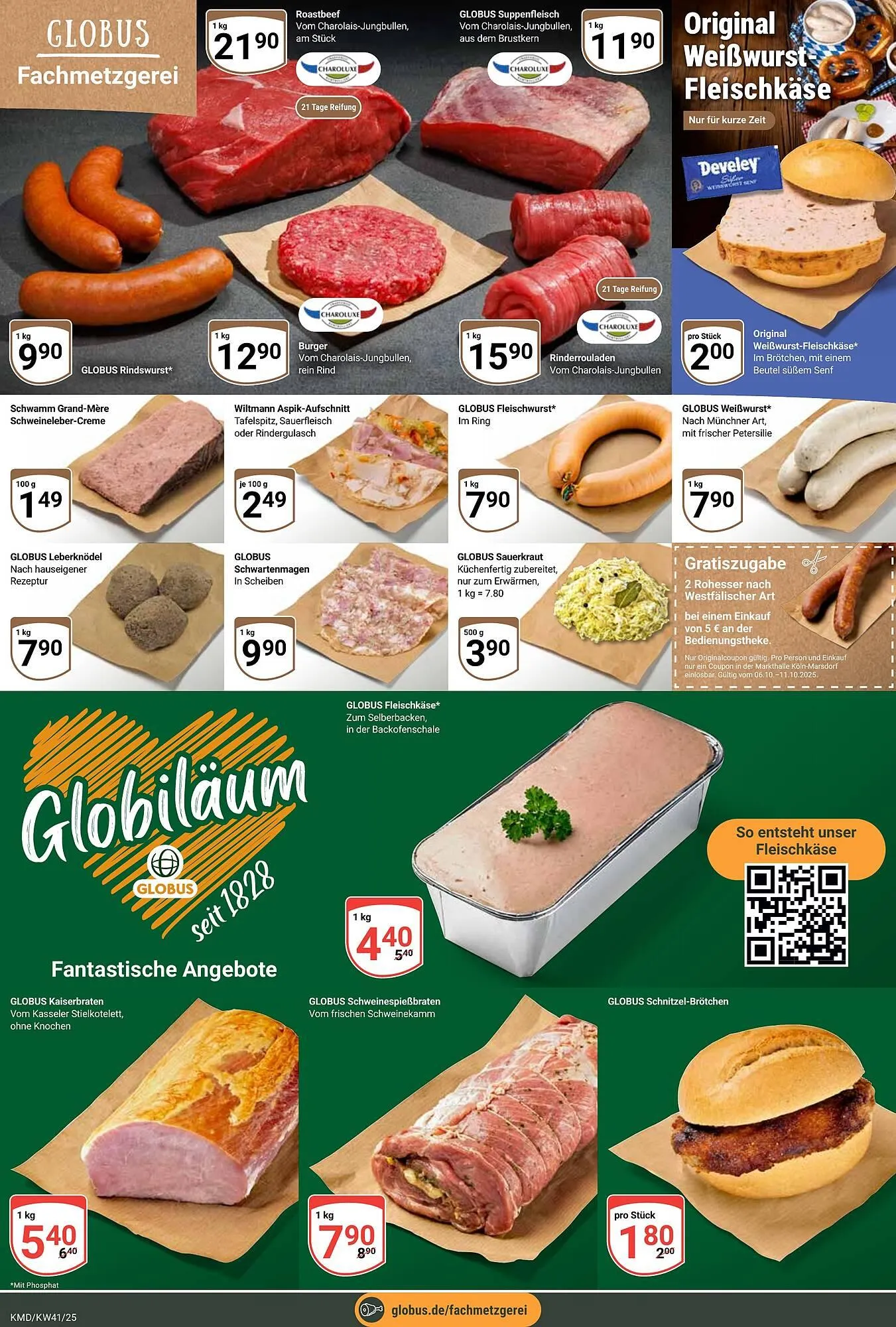 Globus Prospekt von 6. Oktober bis 11. Oktober 2025 - Prospekt seite 9