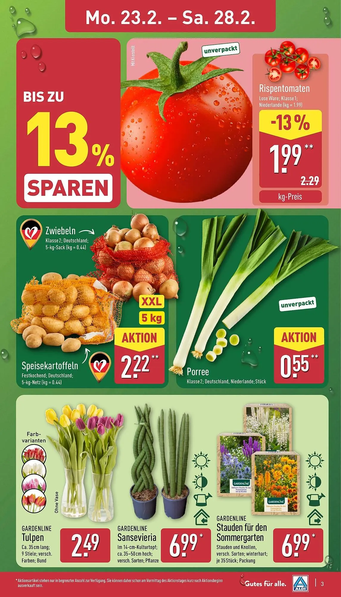 Aldi Nord Prospekt von 23. Februar bis 28. Februar 2026 - Prospekt seite 3