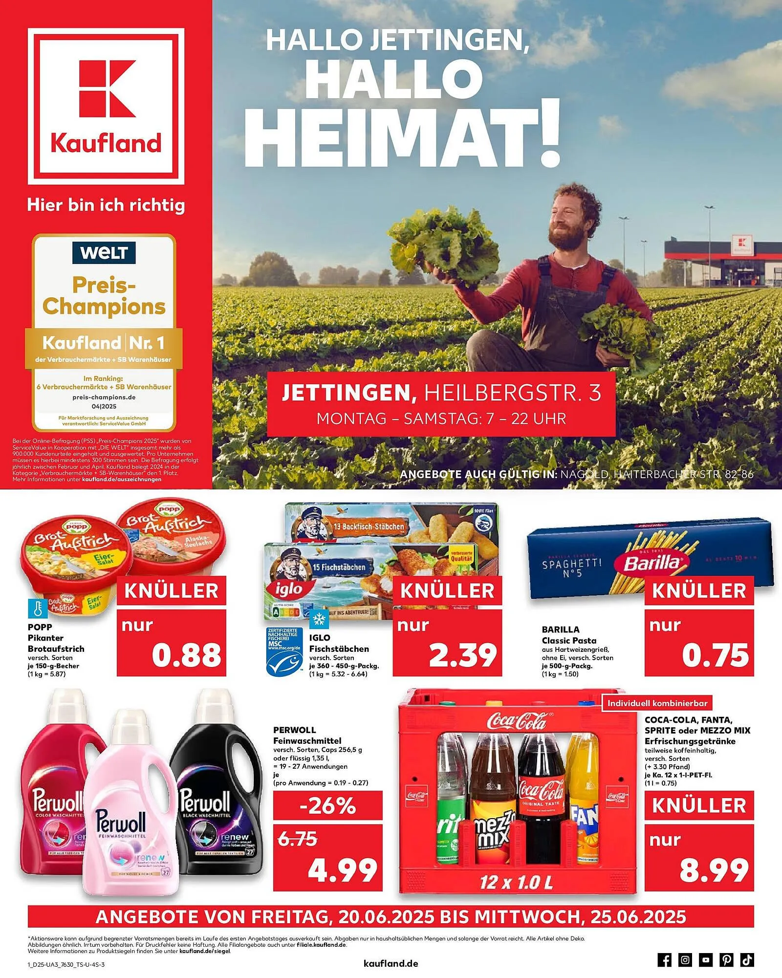 Kaufland Prospekt von 22. Juni bis 25. Juni 2025 - Prospekt seite 14