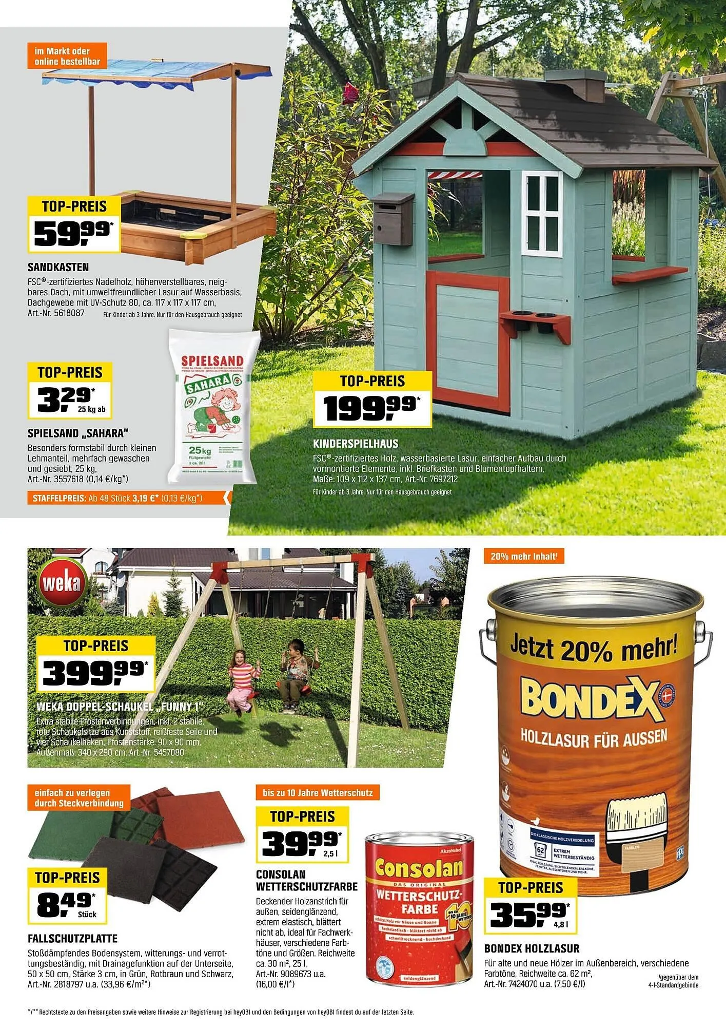 OBI Prospekt von 1. April bis 15. April 2025 - Prospekt seite 11