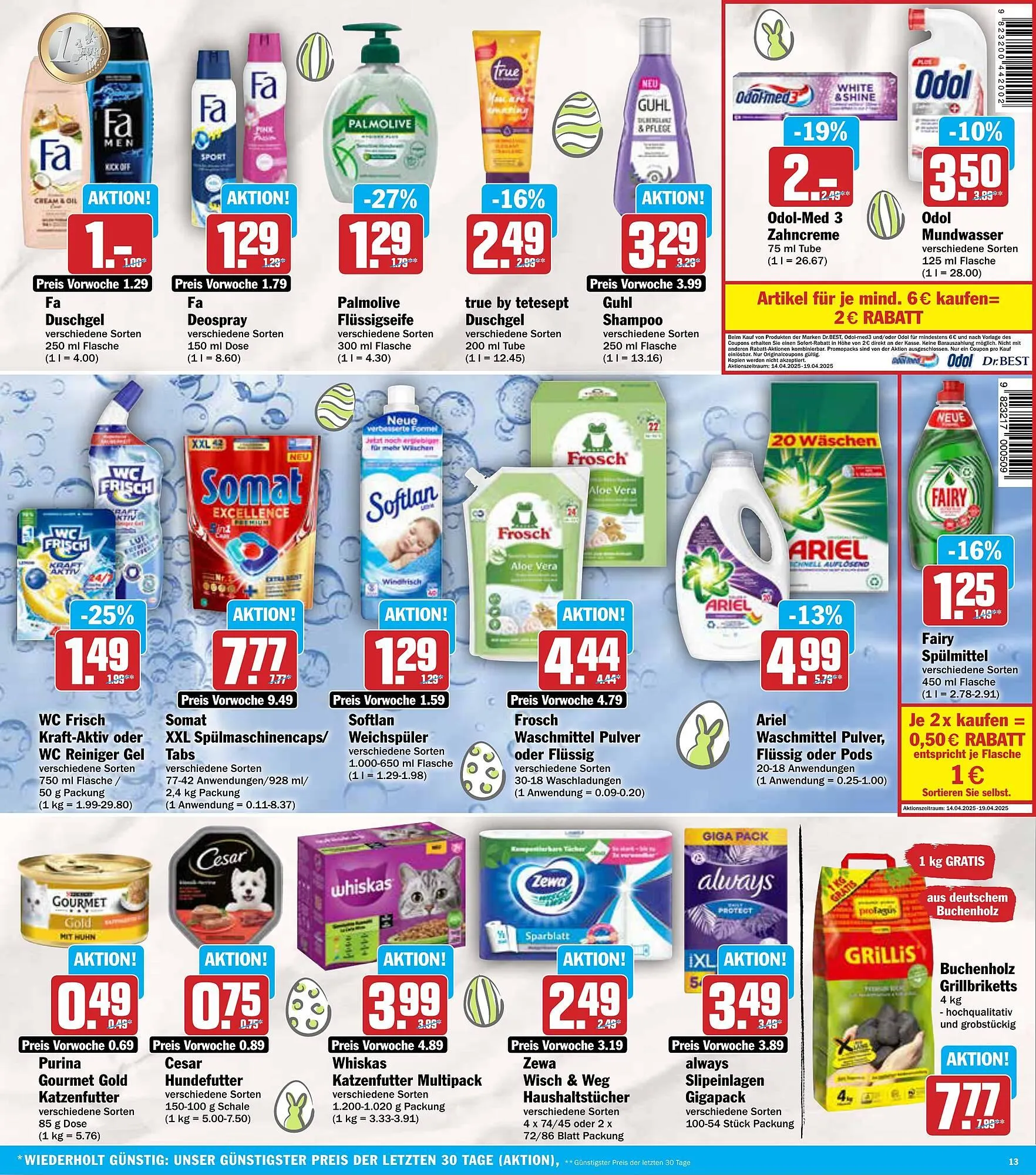 AEZ Prospekt von 14. April bis 19. April 2025 - Prospekt seite 13