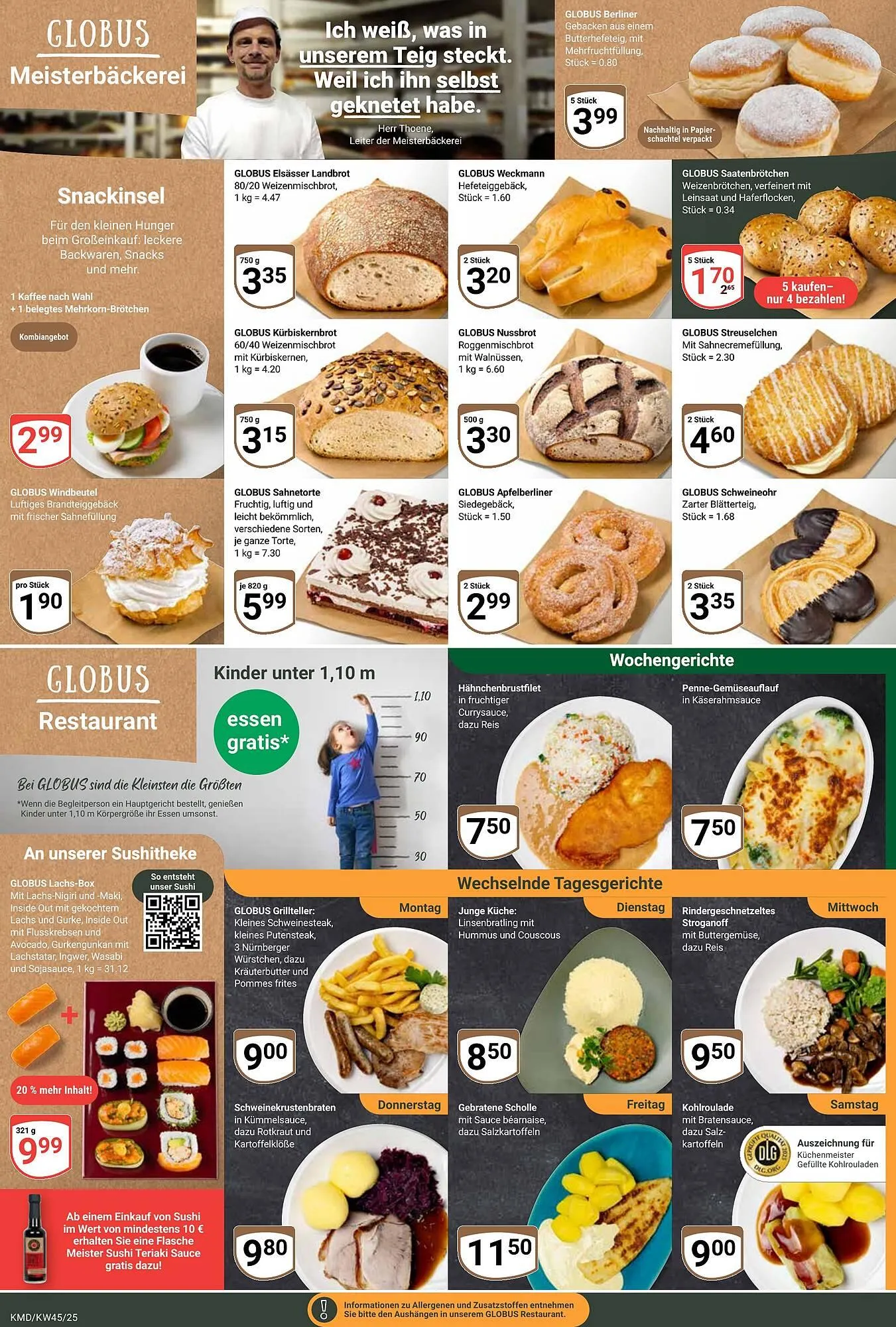 Globus Prospekt von 3. November bis 8. November 2025 - Prospekt seite 6