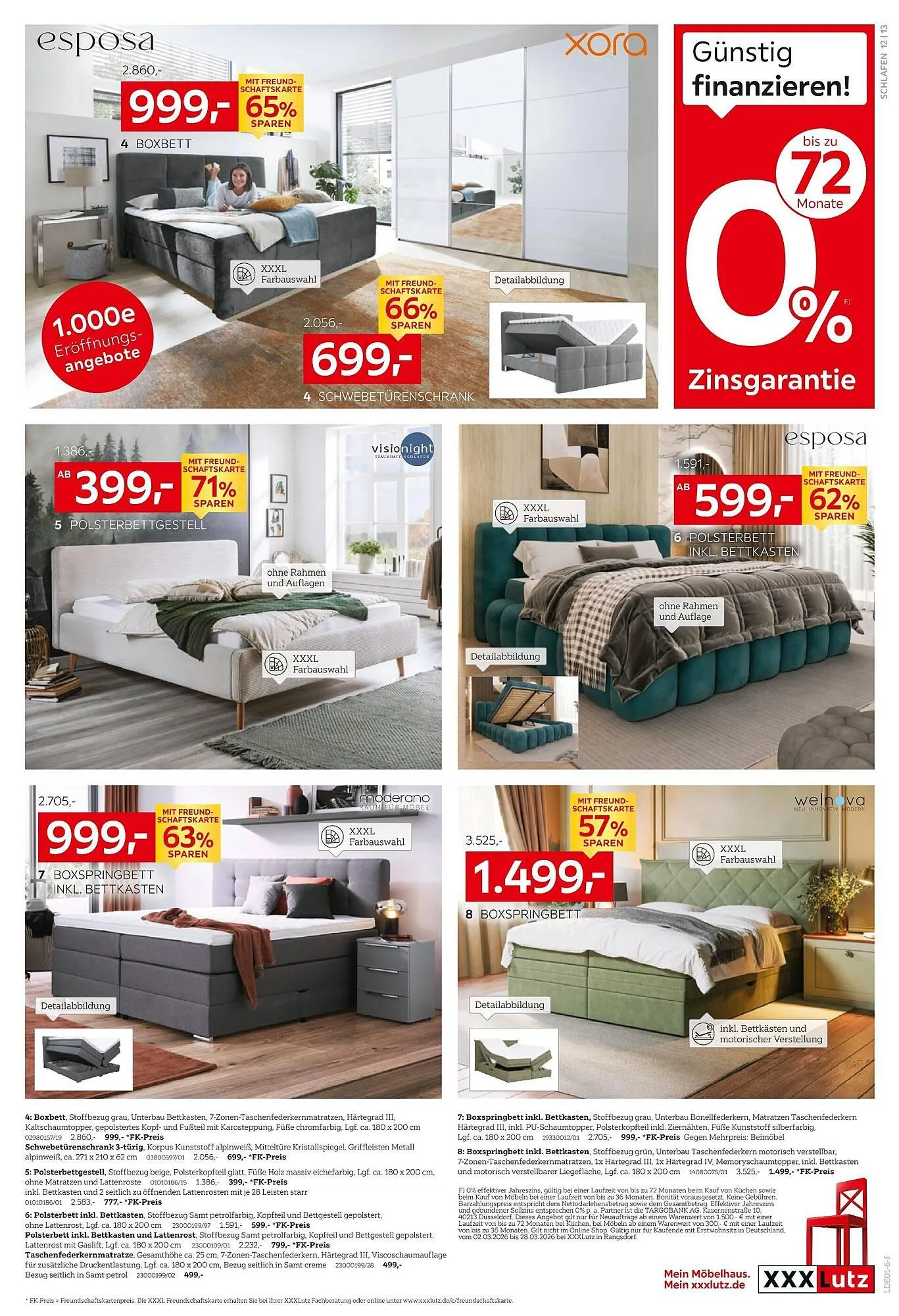 XXXLutz Prospekt von 2. März bis 15. März 2026 - Prospekt seite 13