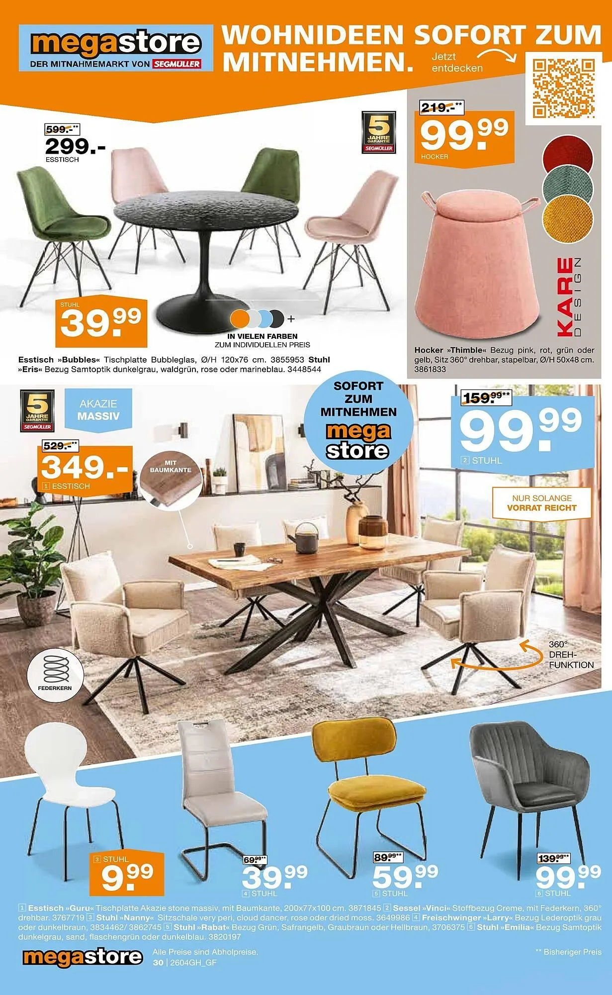 Segmüller Prospekt von 4. April bis 25. April 2026 - Prospekt seite 46